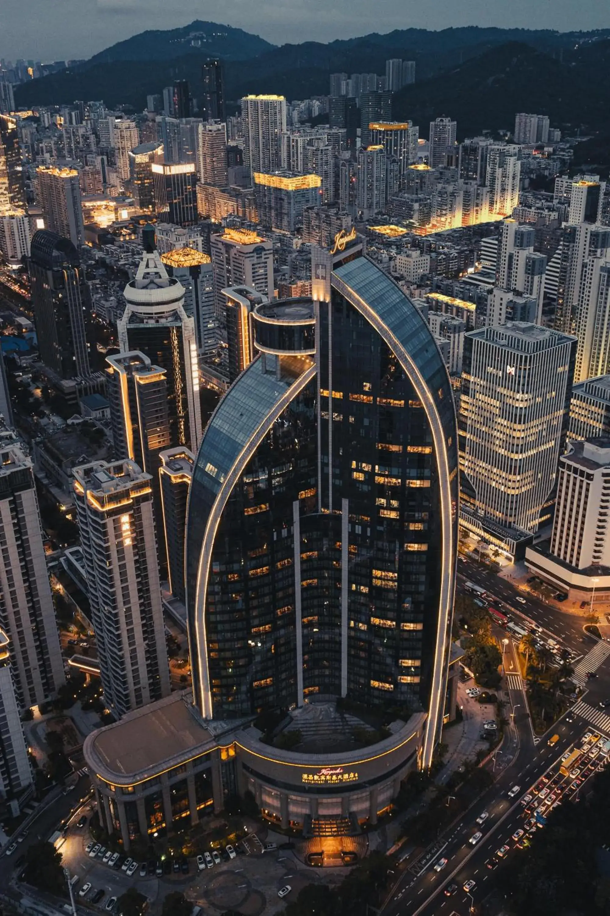 Property building in Kempinski Hotel Xiamen Property building in Kempinski Hotel Xiamen