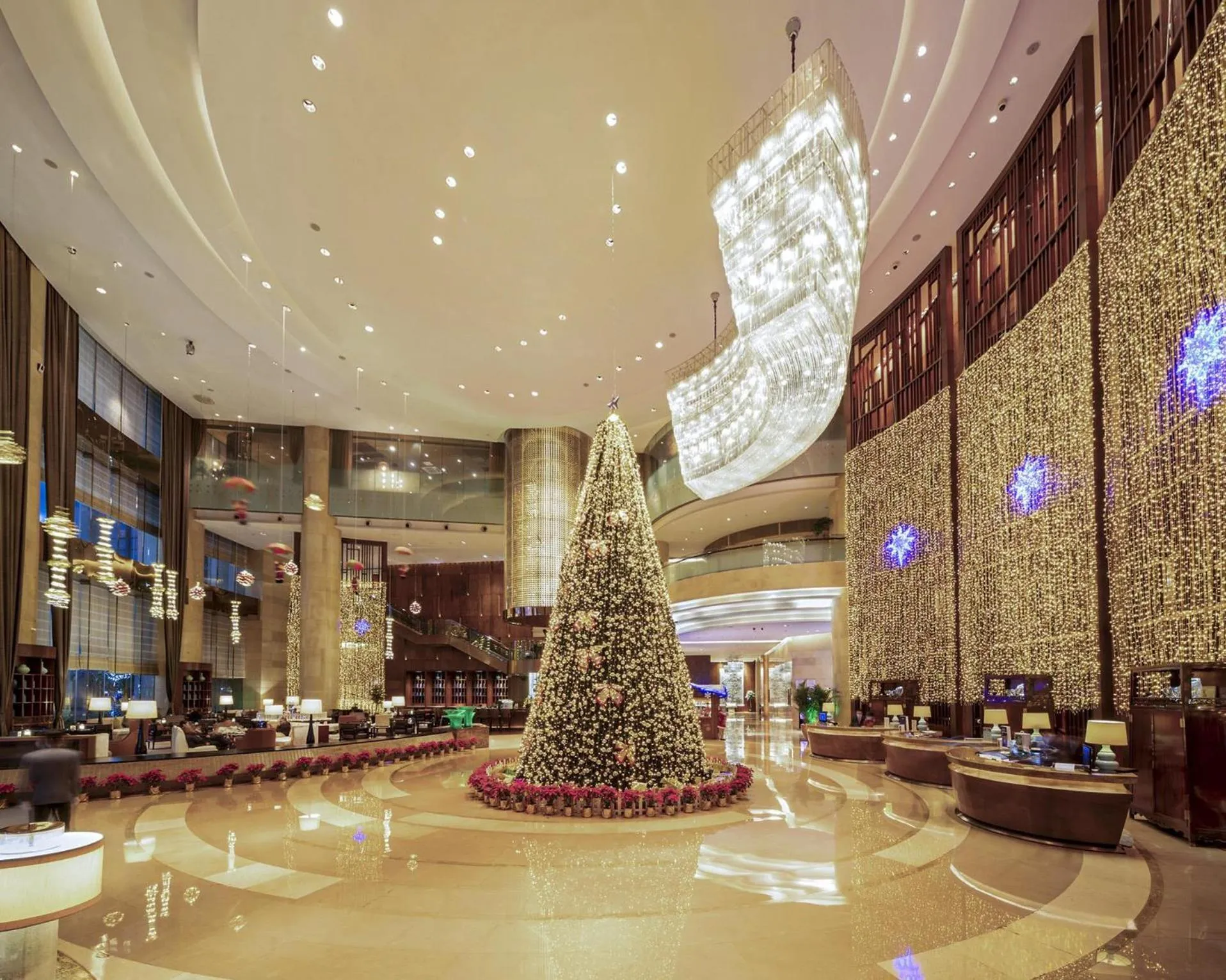 Lobby or reception in Kempinski Hotel Xiamen