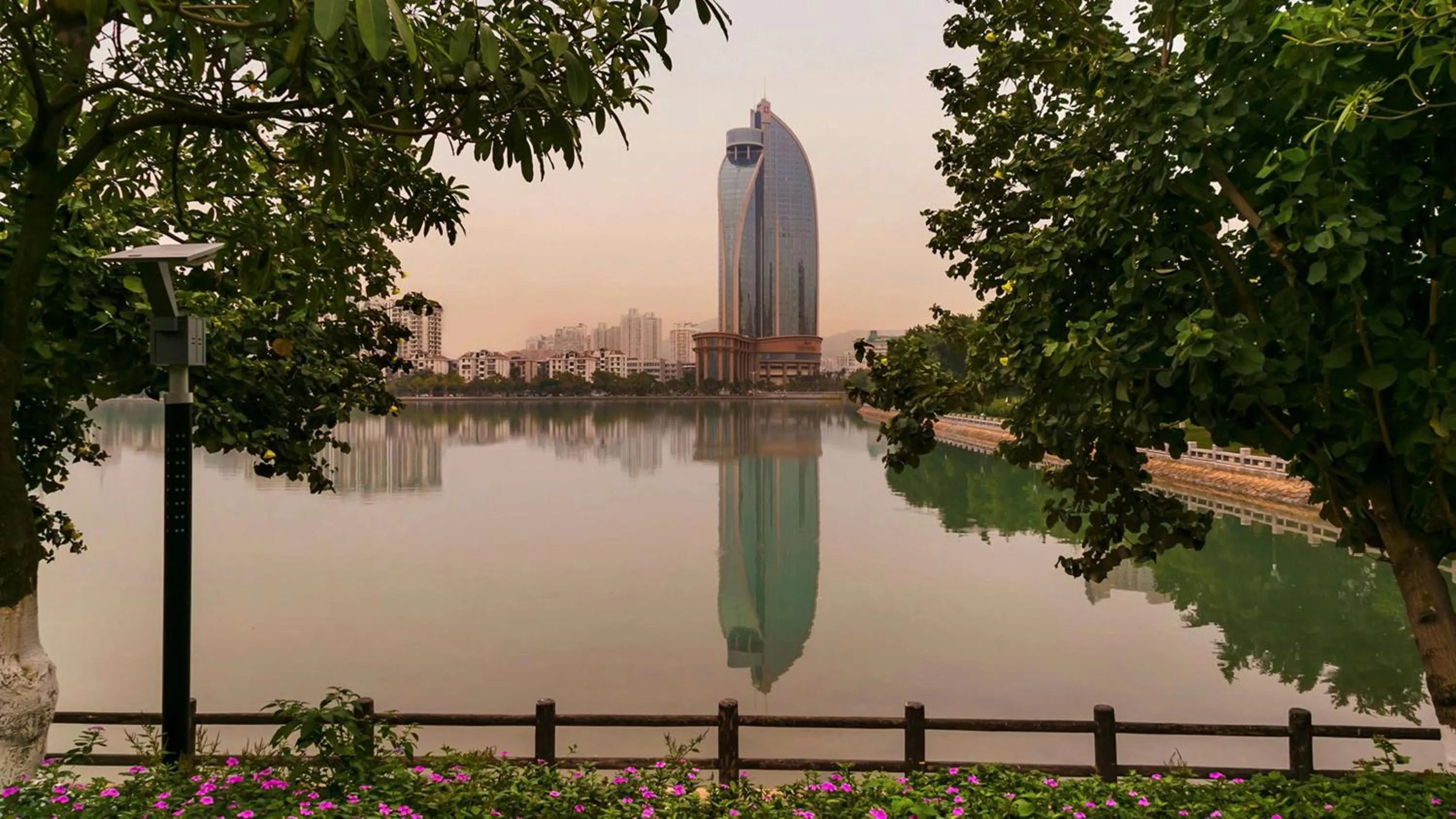 Property building in Kempinski Hotel Xiamen