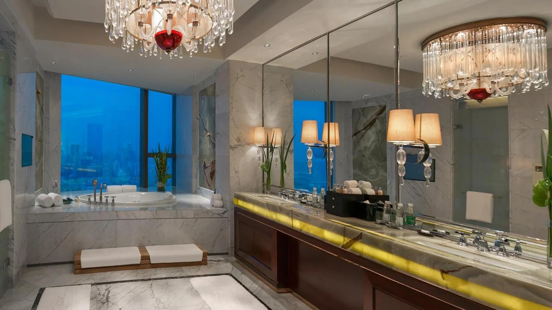 Bathroom in Kempinski Hotel Xiamen