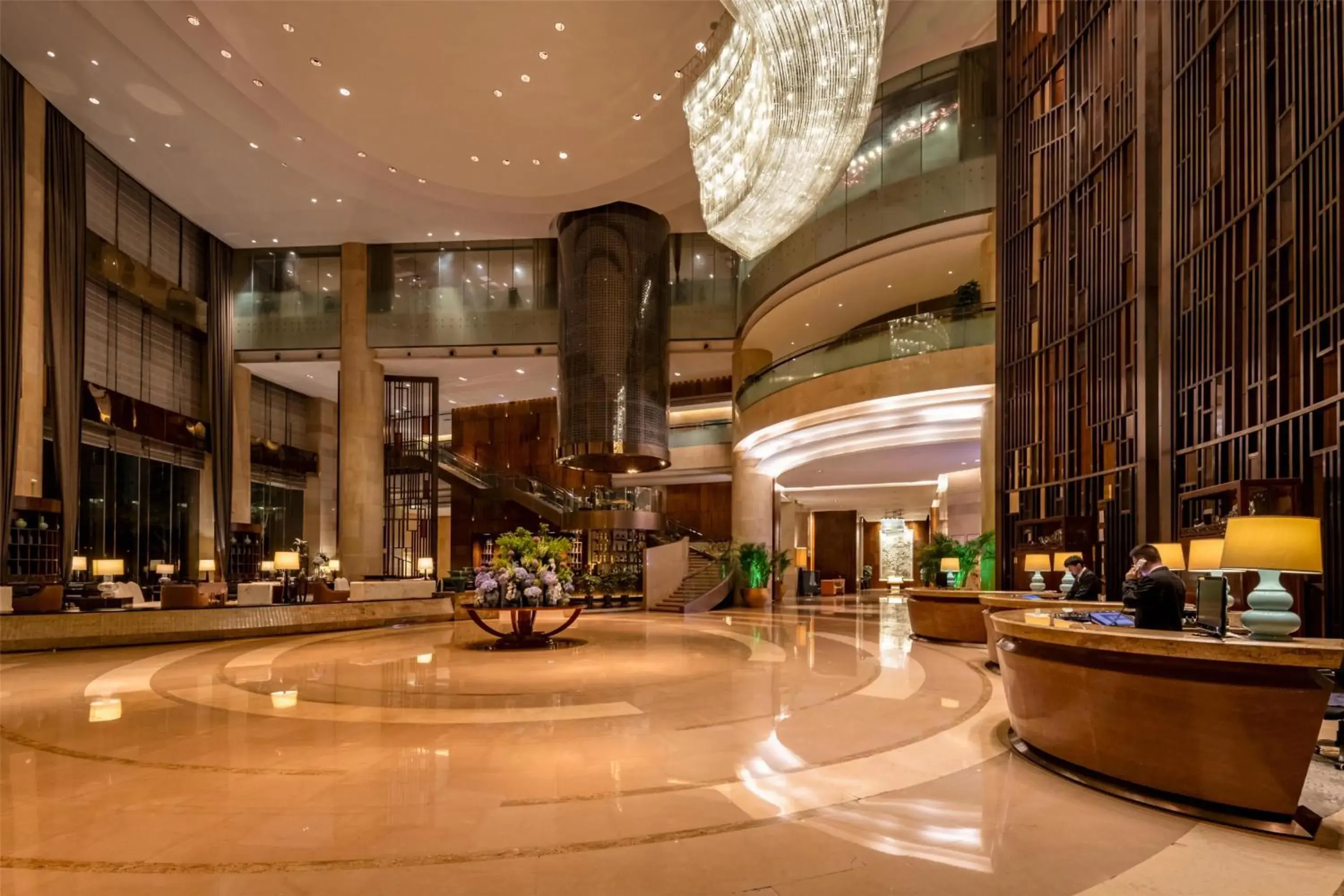 Lobby or reception in Kempinski Hotel Xiamen Lobby or reception in Kempinski Hotel Xiamen