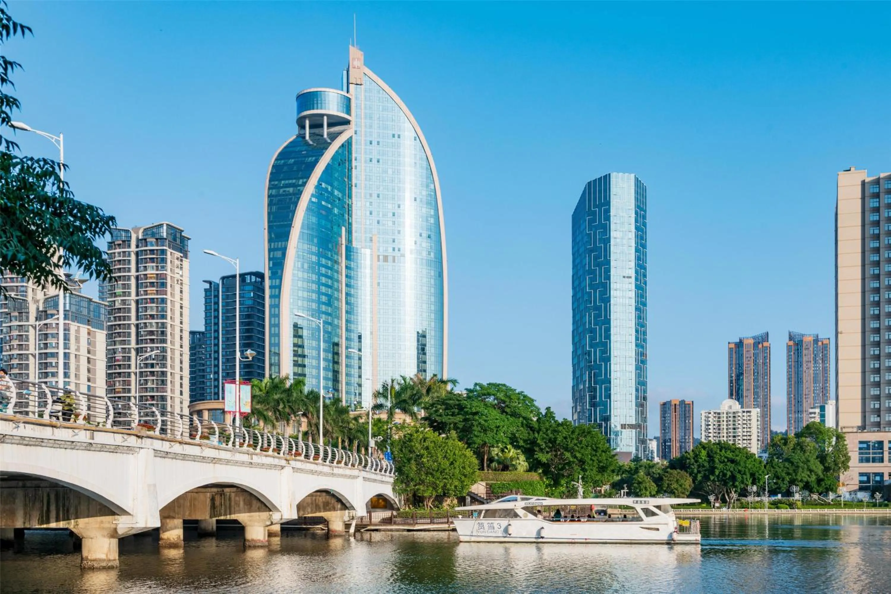 Property building in Kempinski Hotel Xiamen