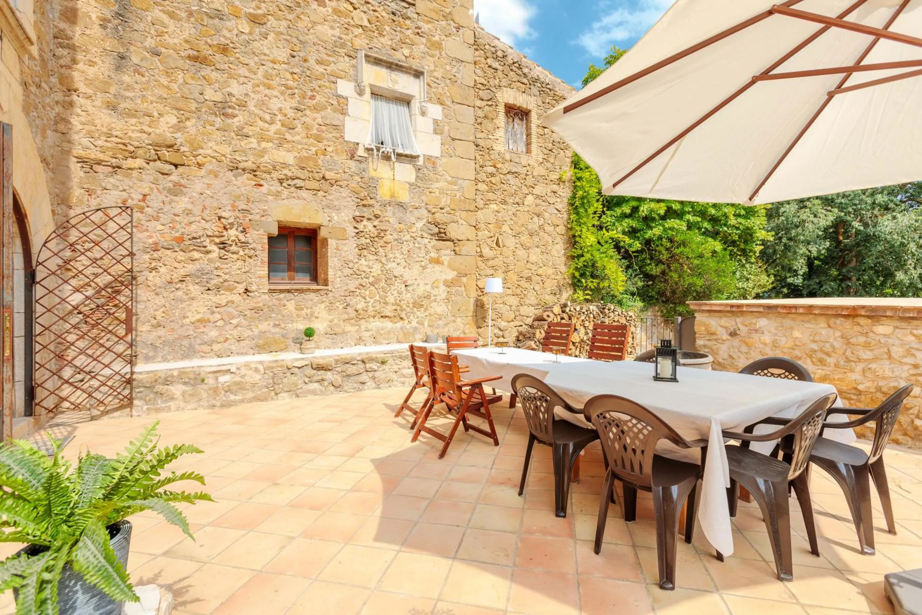 Patio in Flateli Diana