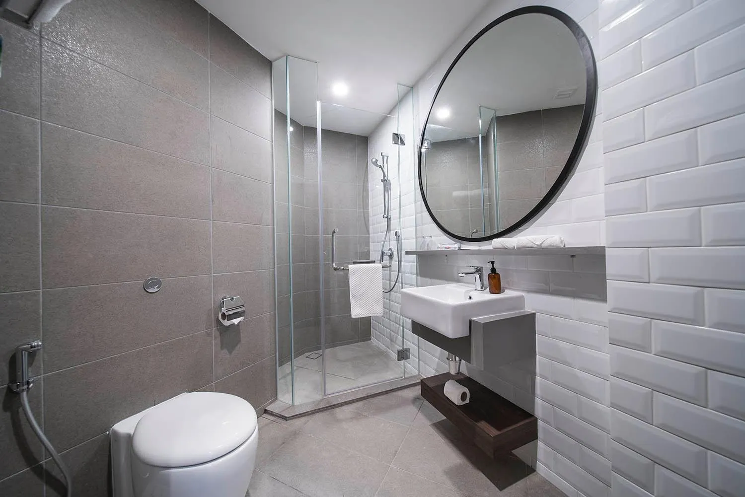 Shower in Travelodge Kuala Lumpur City Centre