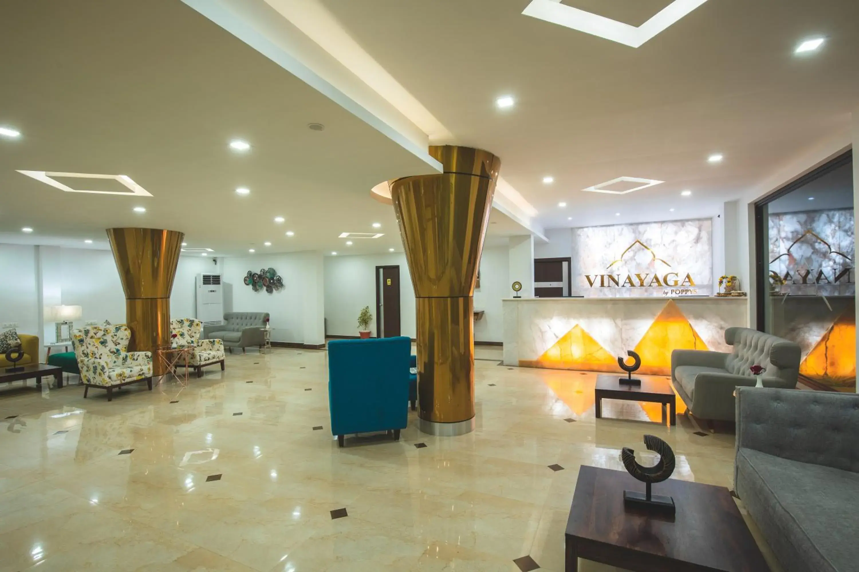 Lobby or reception in Vinayaga by Poppys, Rameshwaram Lobby or reception in Vinayaga by Poppys, Rameshwaram