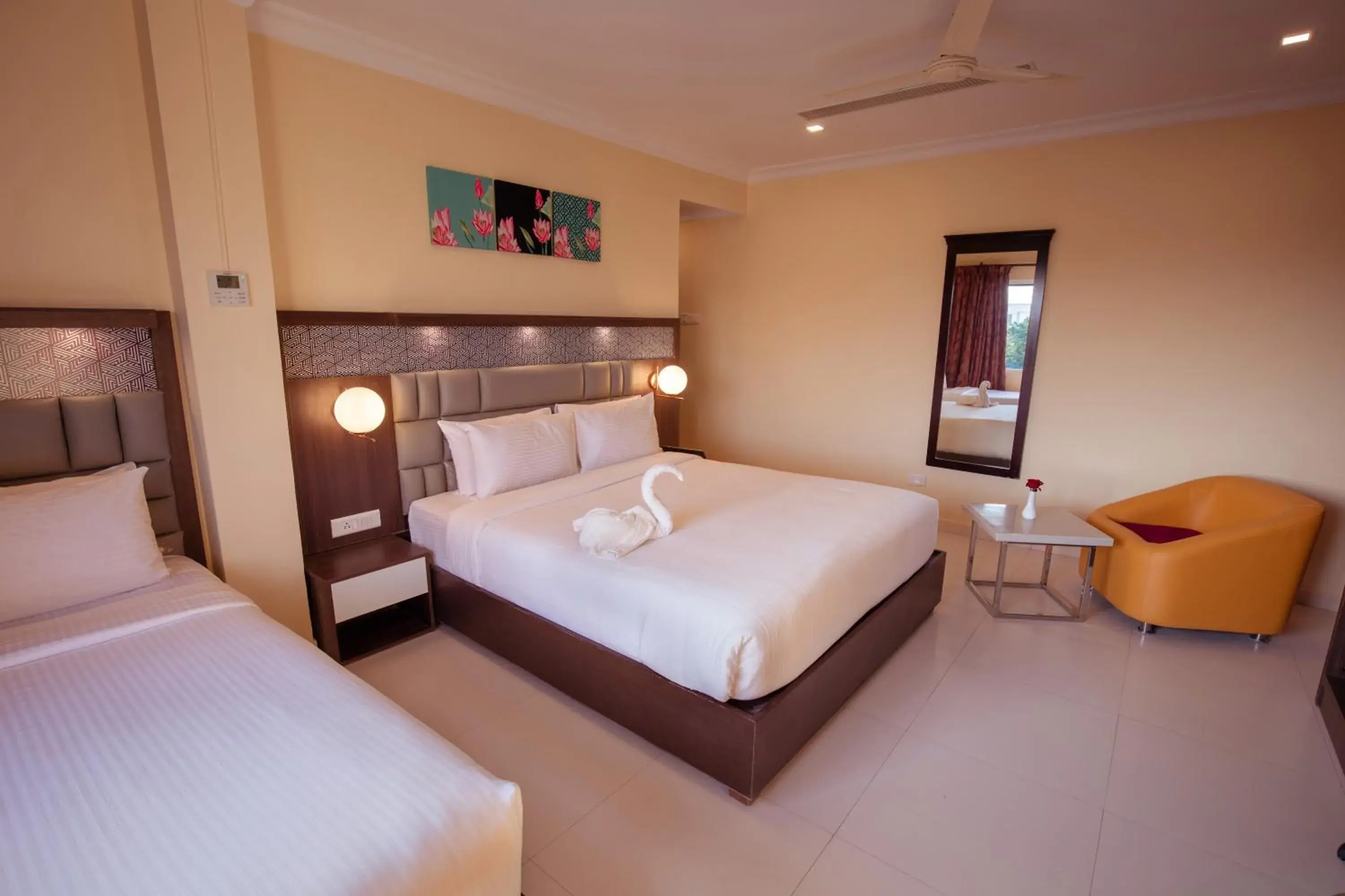 Bedroom, Bed in Vinayaga by Poppys, Rameshwaram Bedroom, Bed in Vinayaga by Poppys, Rameshwaram