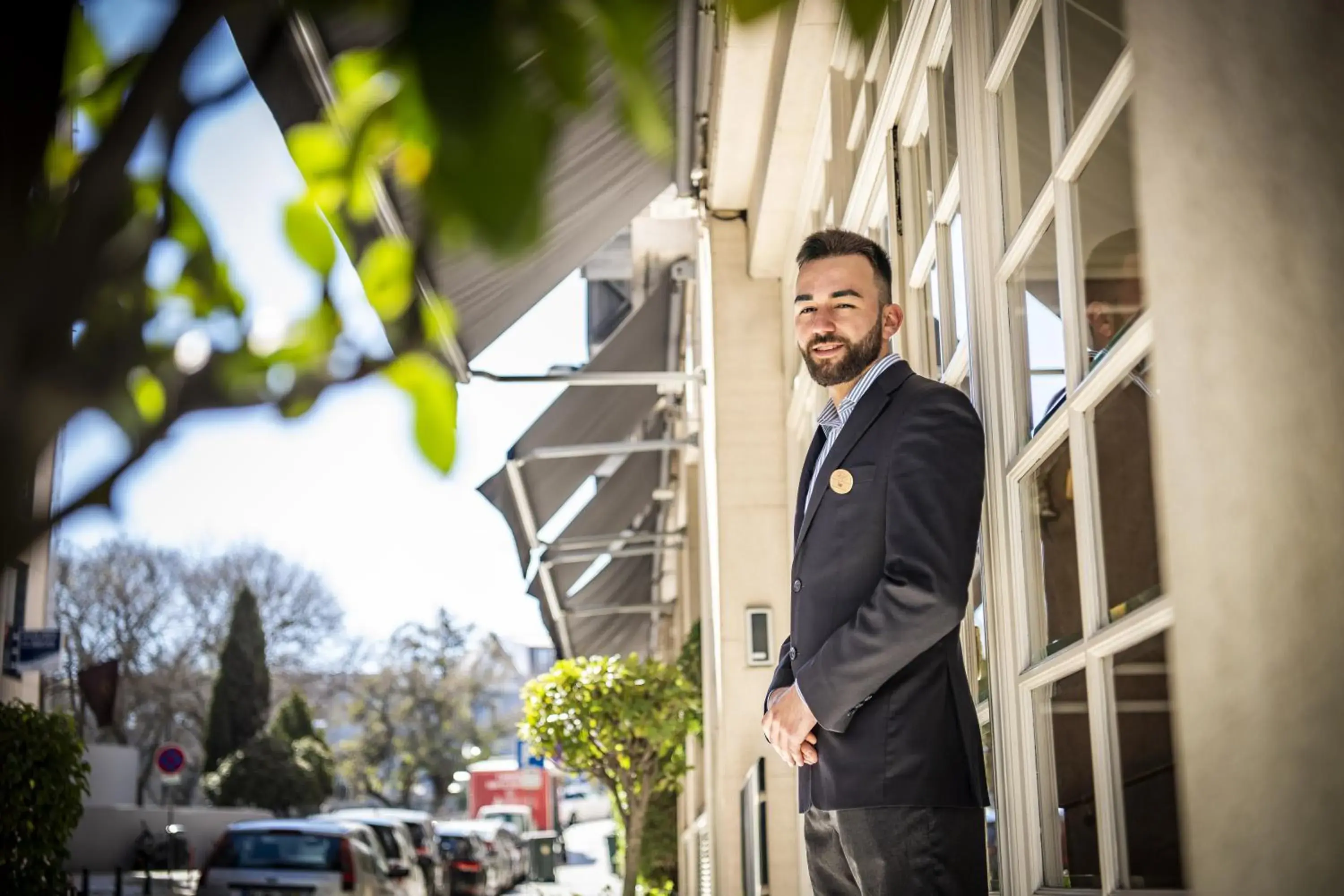 Facade/entrance in Hotel Lisboa Plaza - Lisbon Heritage Collection - Avenida Facade/entrance in Hotel Lisboa Plaza - Lisbon Heritage Collection - Avenida