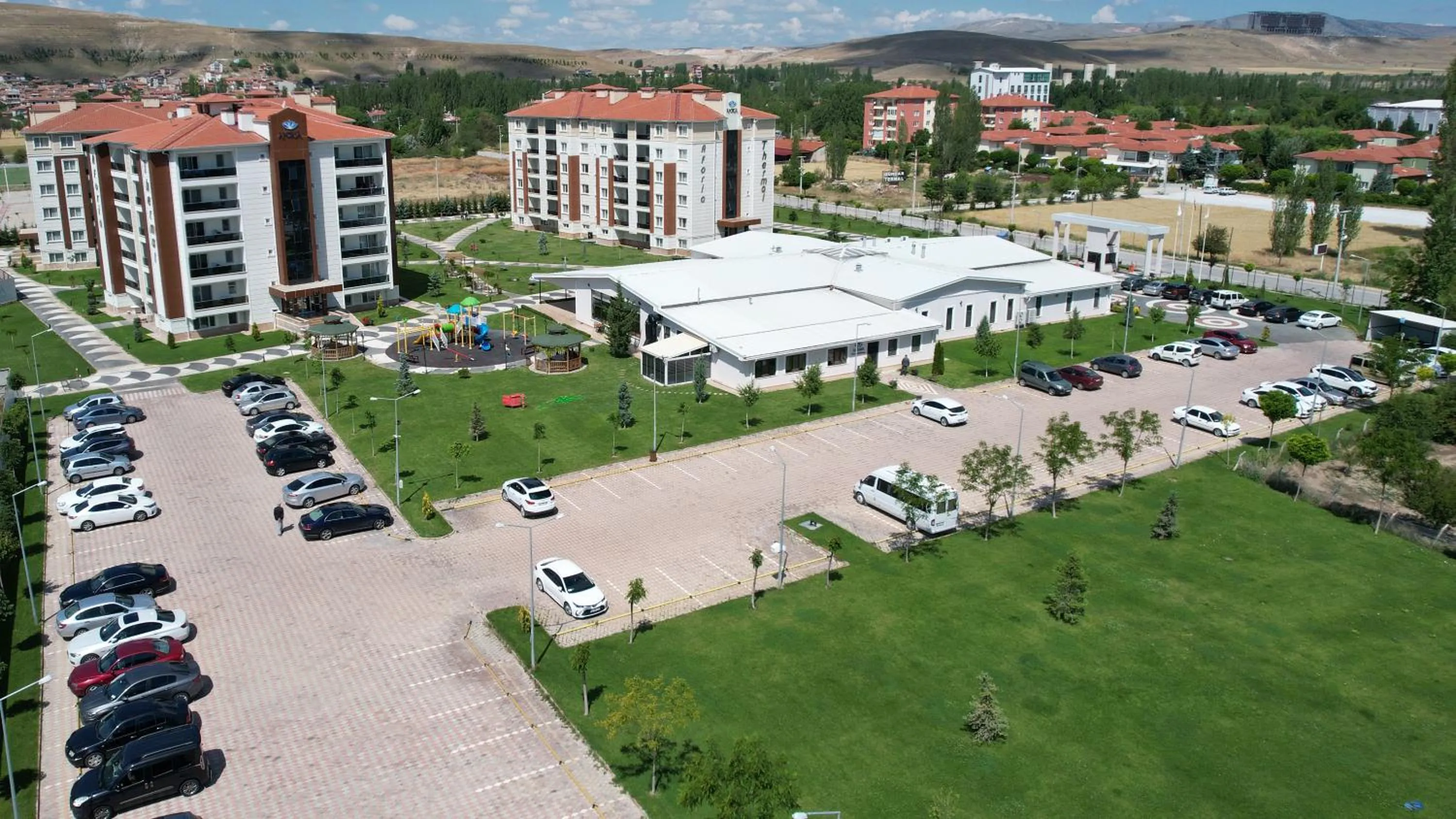 Parking in Aforia Thermal Residences