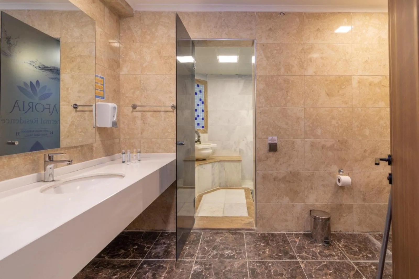 Toilet in Aforia Thermal Residences