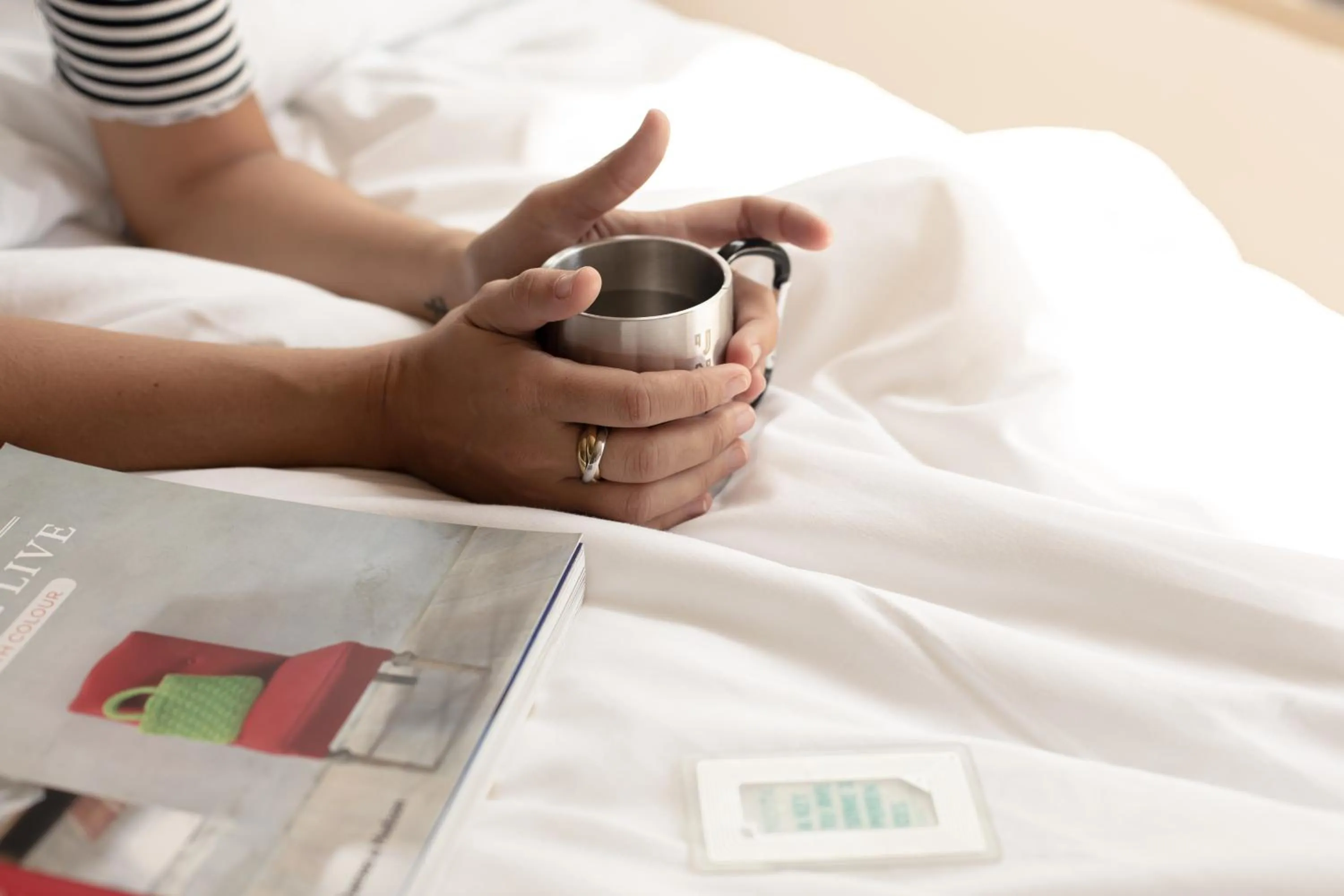 Decorative detail, Bed in Unite Hostel Barcelona
