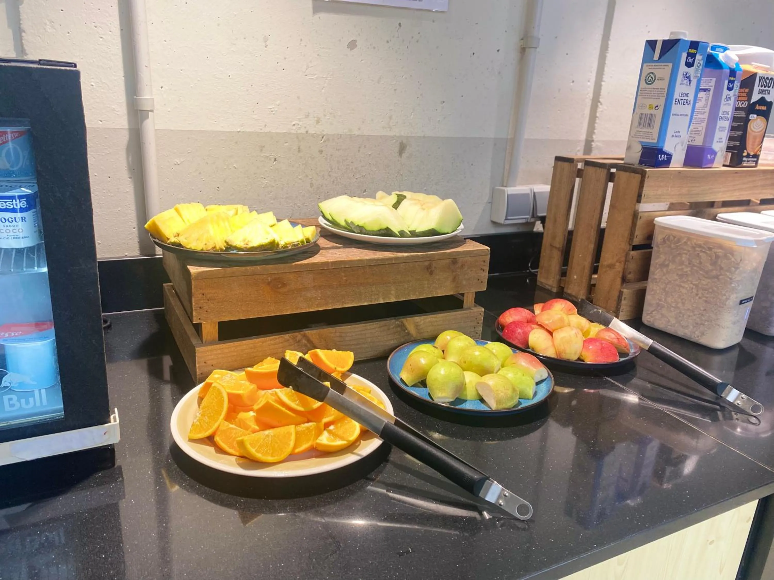 Breakfast in Unite Hostel Barcelona