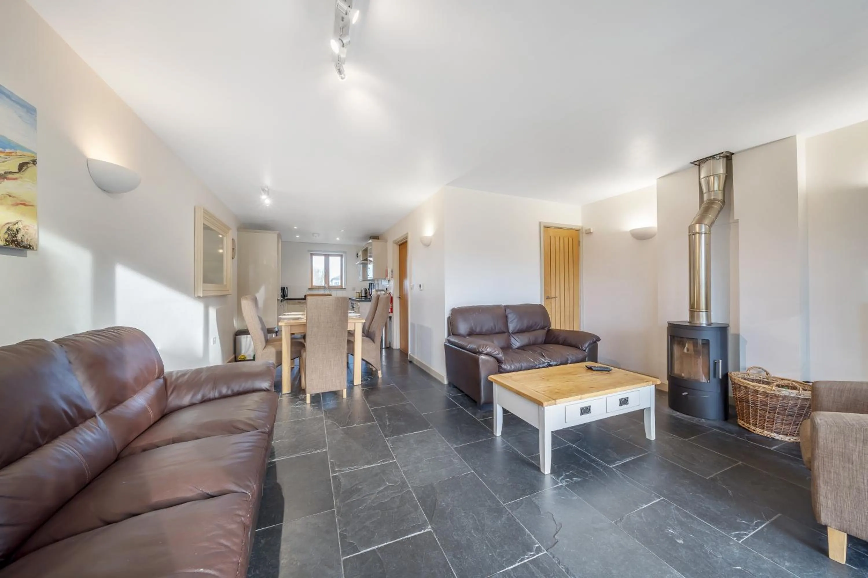 Living room in Dartmouth Green Lodges