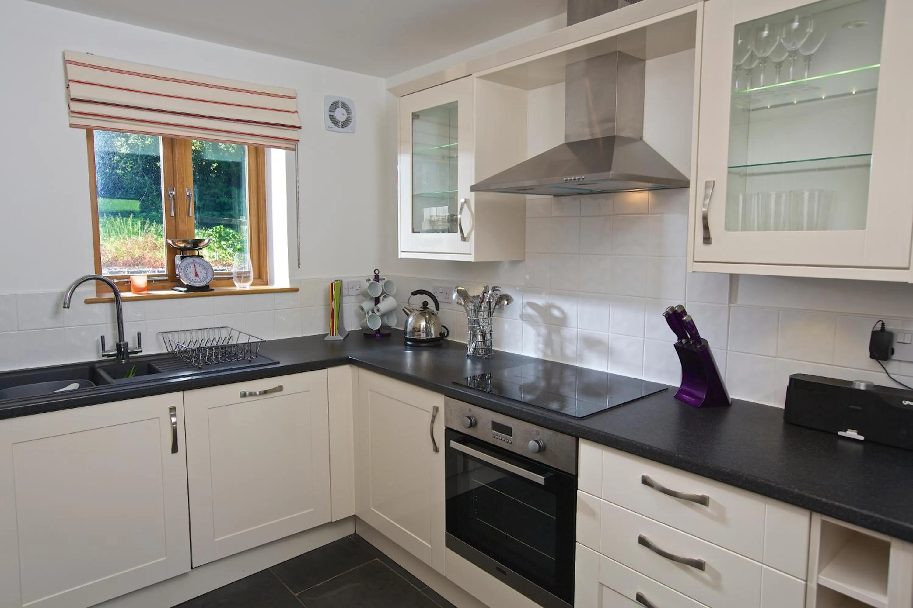 Kitchen or kitchenette in Dartmouth Green Lodges