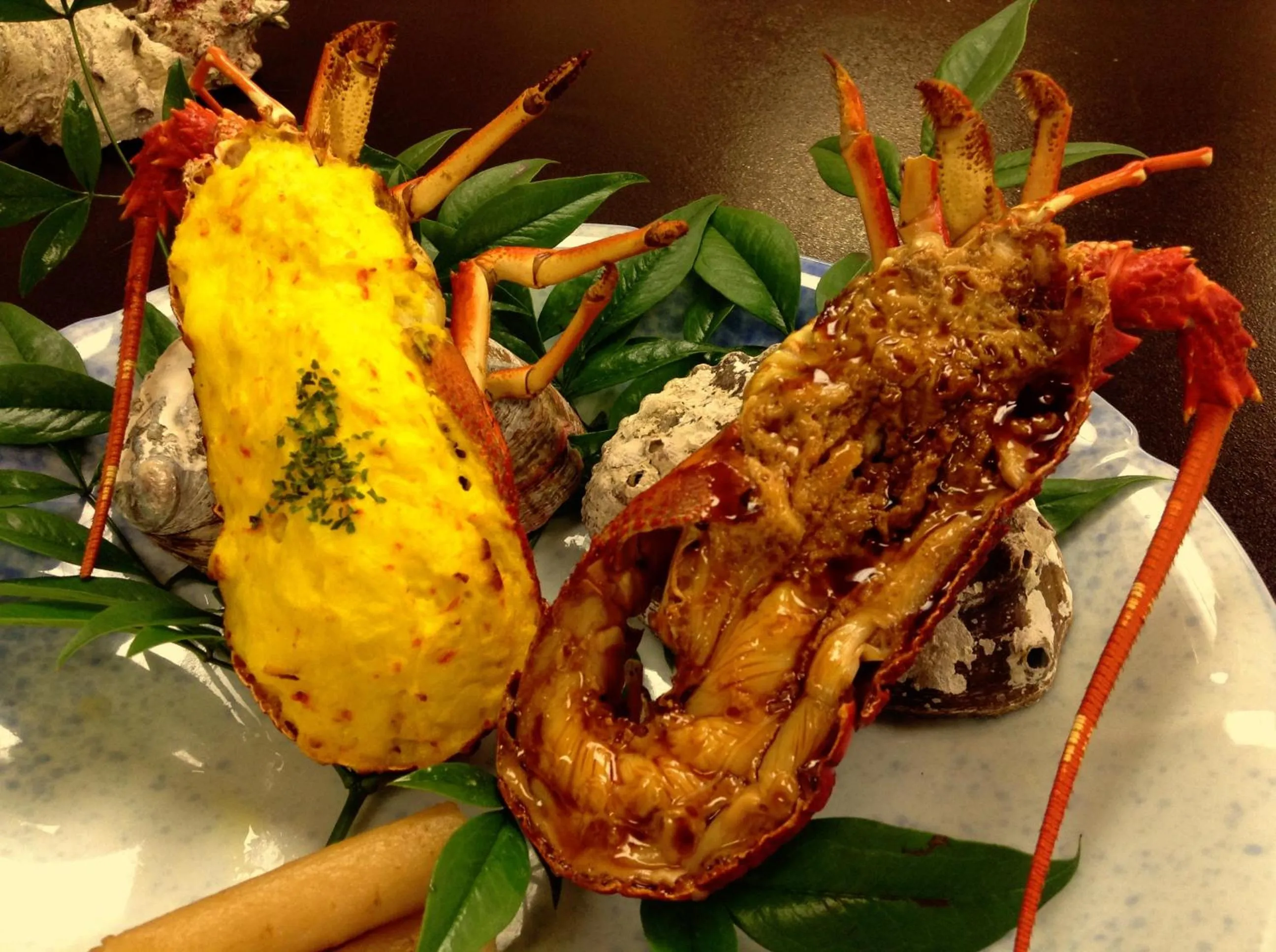 Food close-up in Izuajiro-onsen Shoufuen