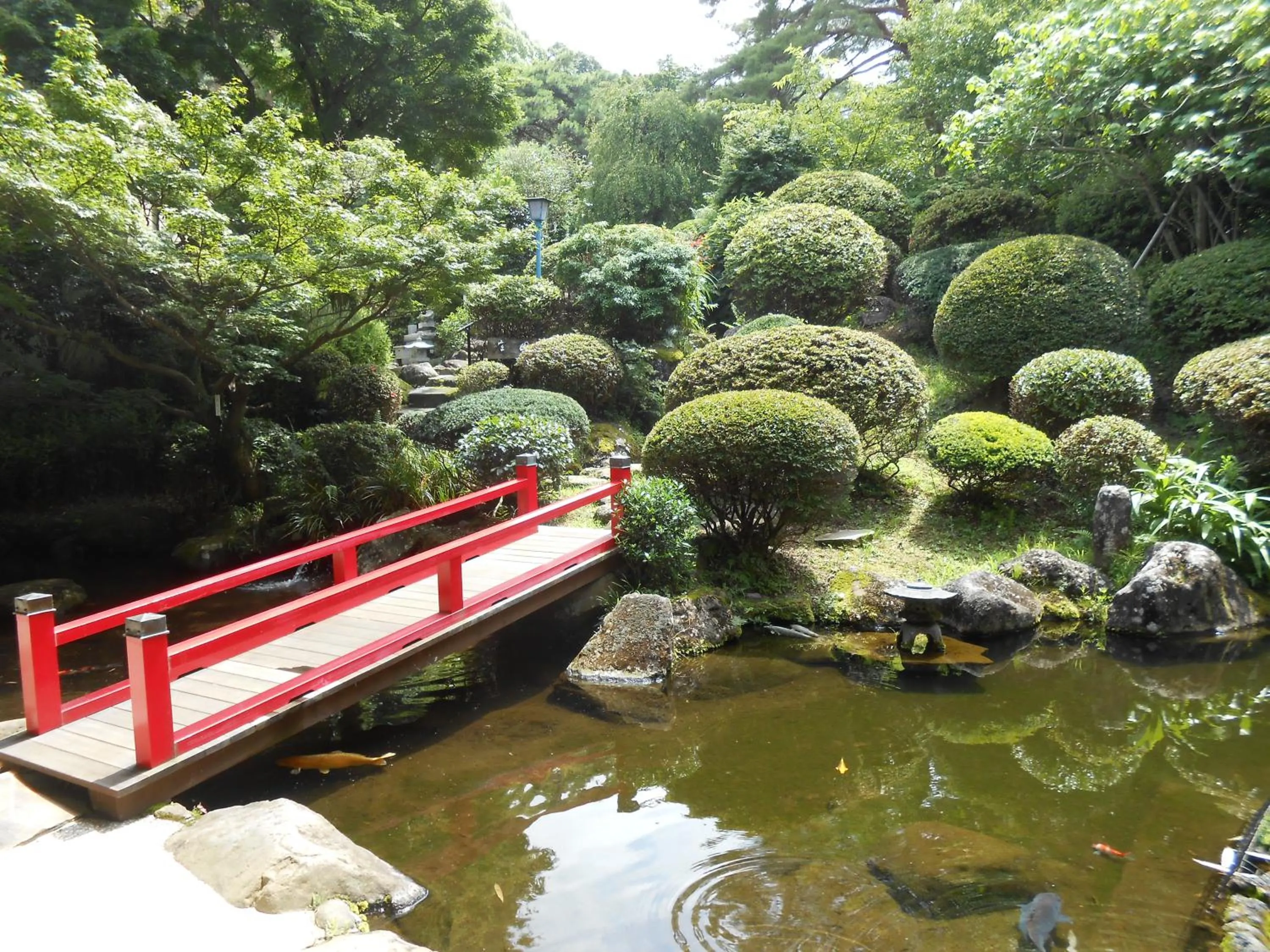 Garden in Izuajiro-onsen Shoufuen