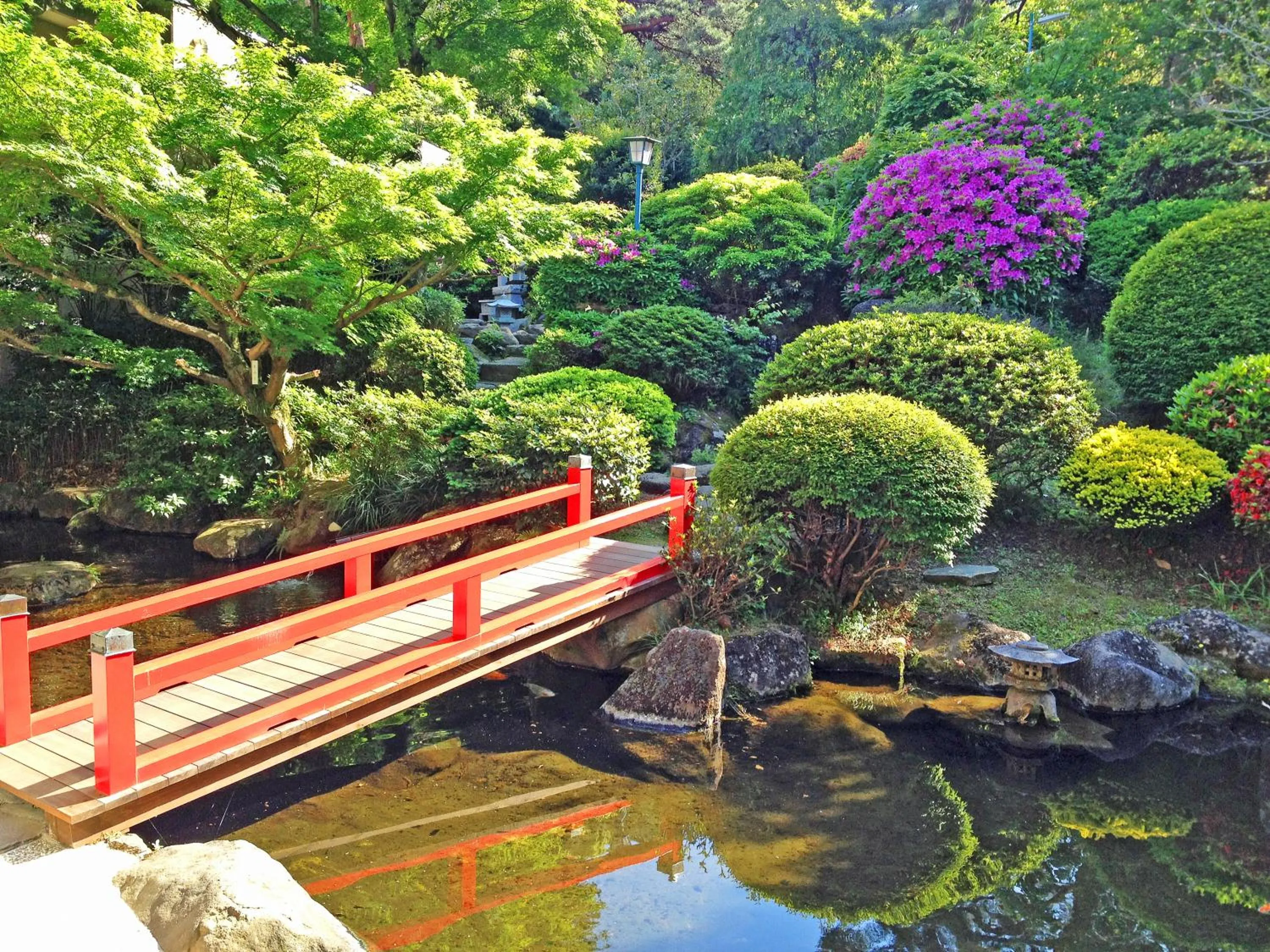 Garden in Izuajiro-onsen Shoufuen