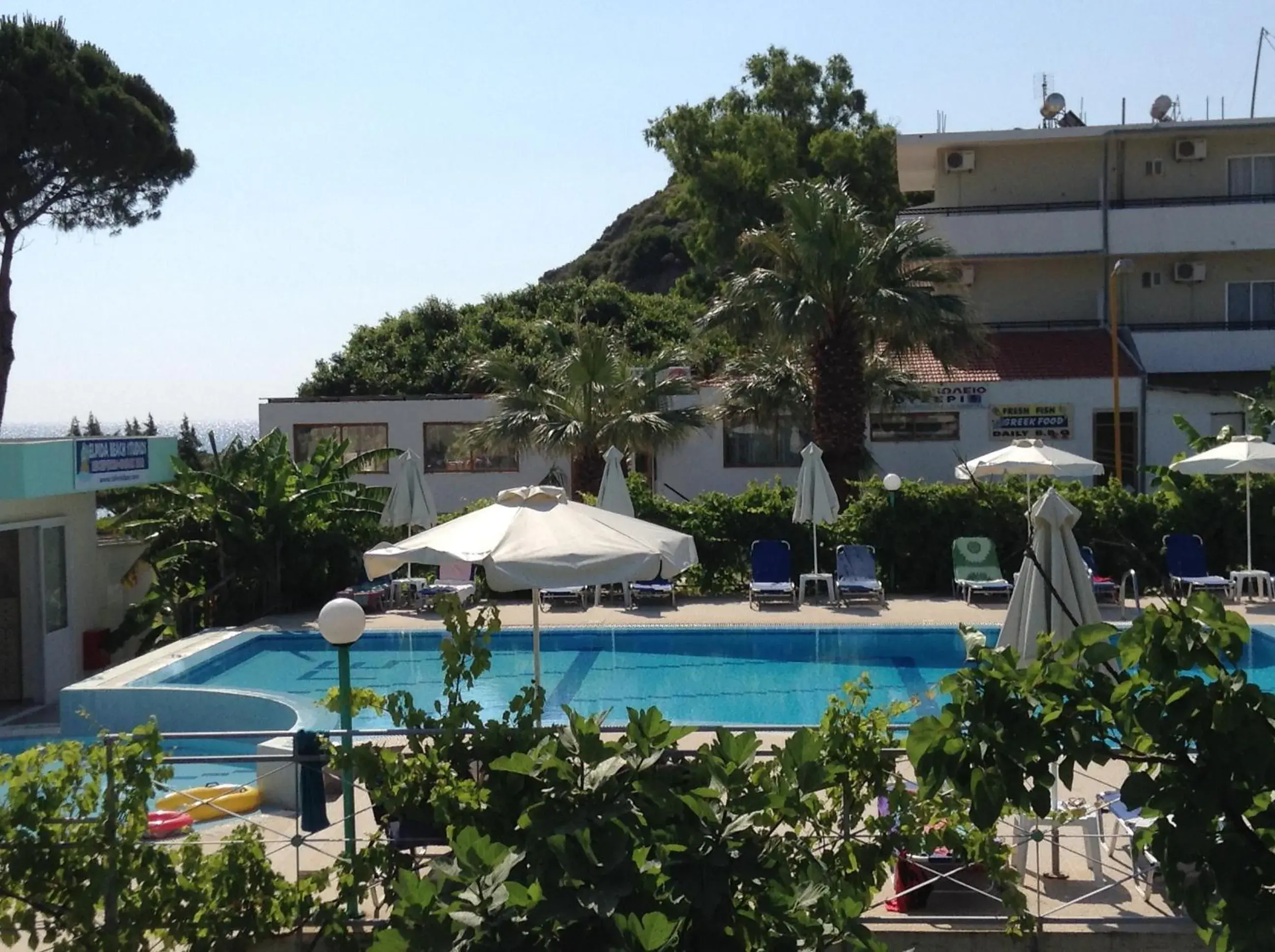 Property building in Elpida Beach Studios Property building in Elpida Beach Studios