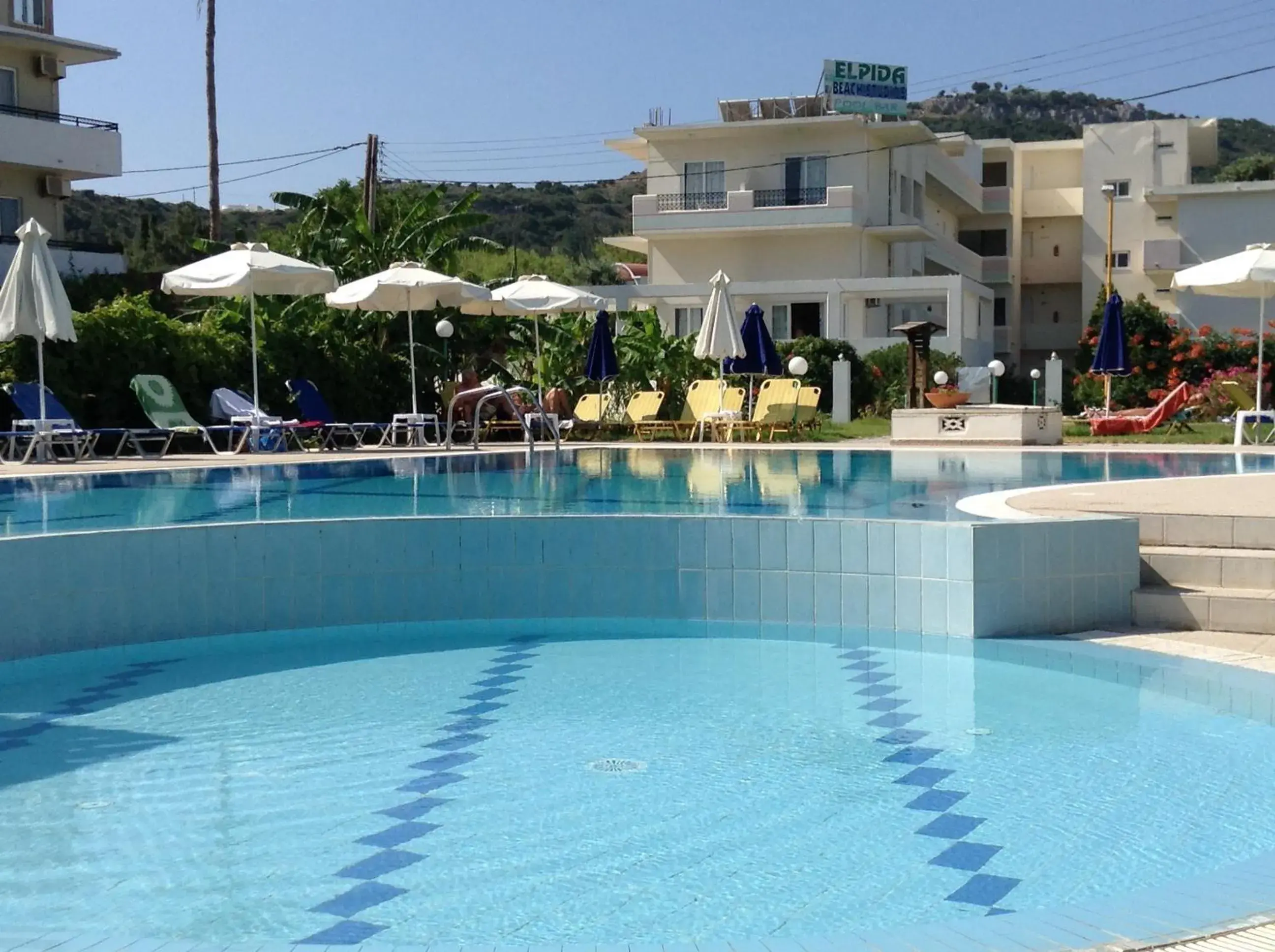 Property building in Elpida Beach Studios Property building in Elpida Beach Studios