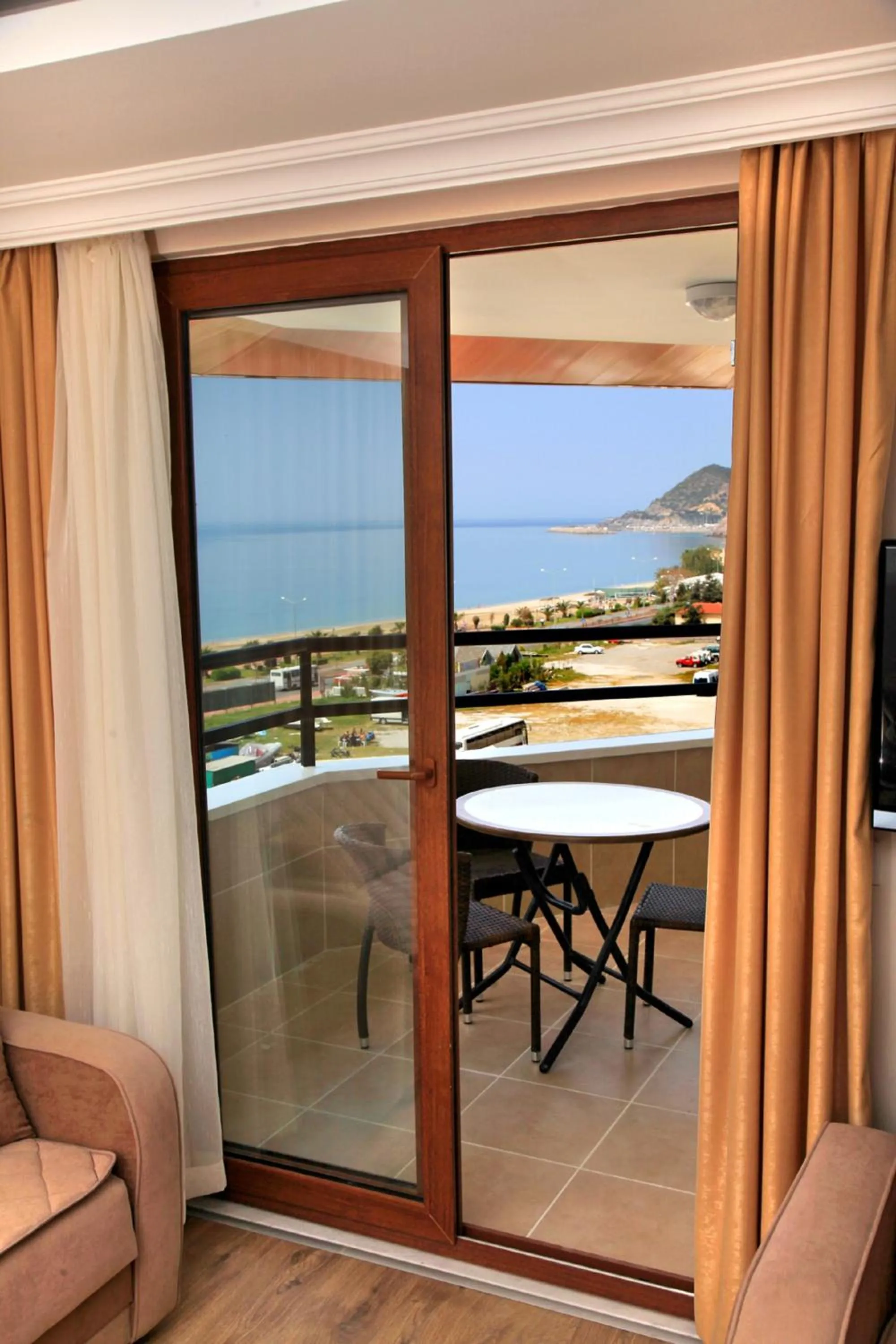 Balcony/Terrace in Yeniacun Apart Hotel