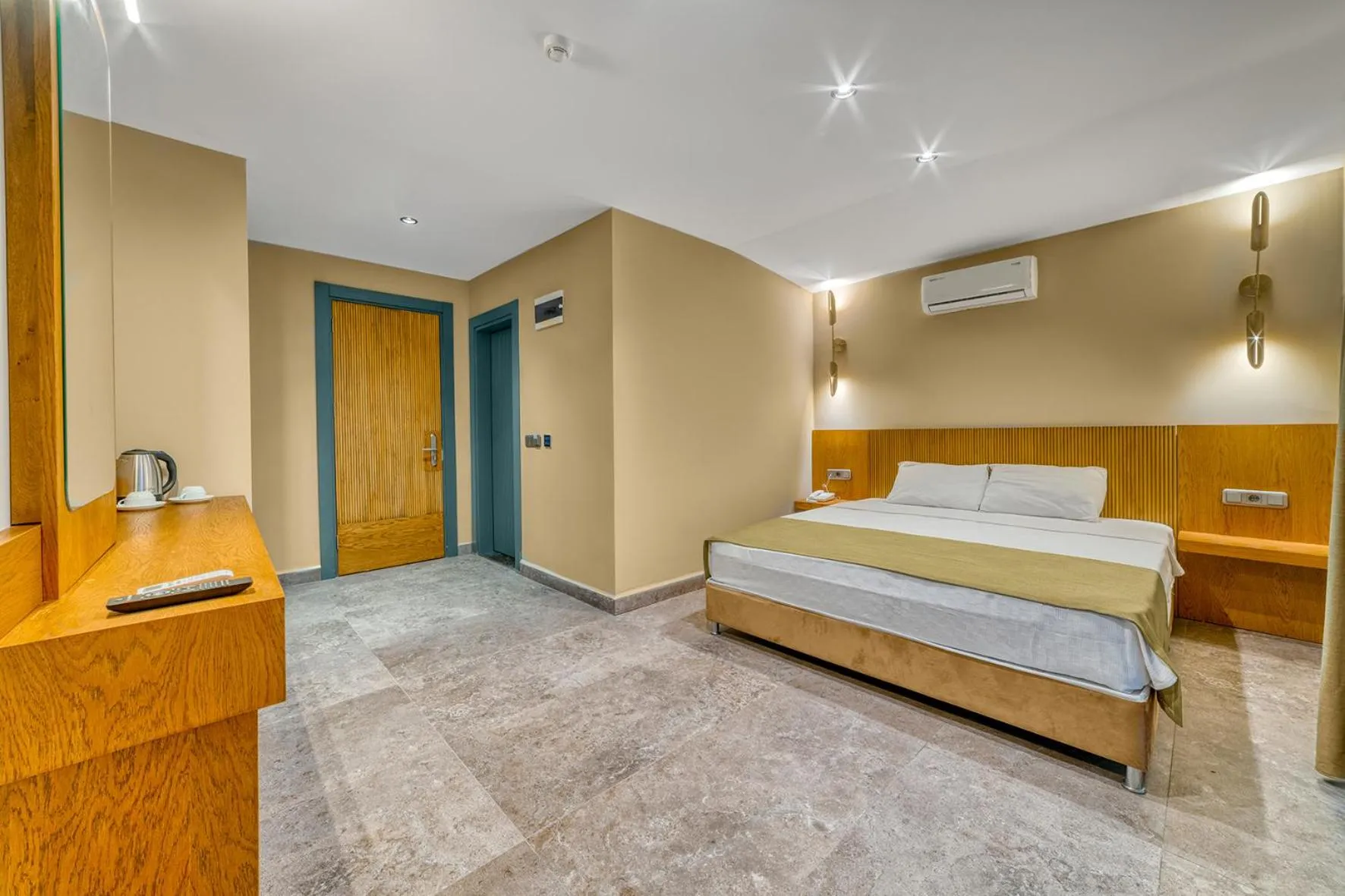 Bed in Yeniacun Apart Hotel