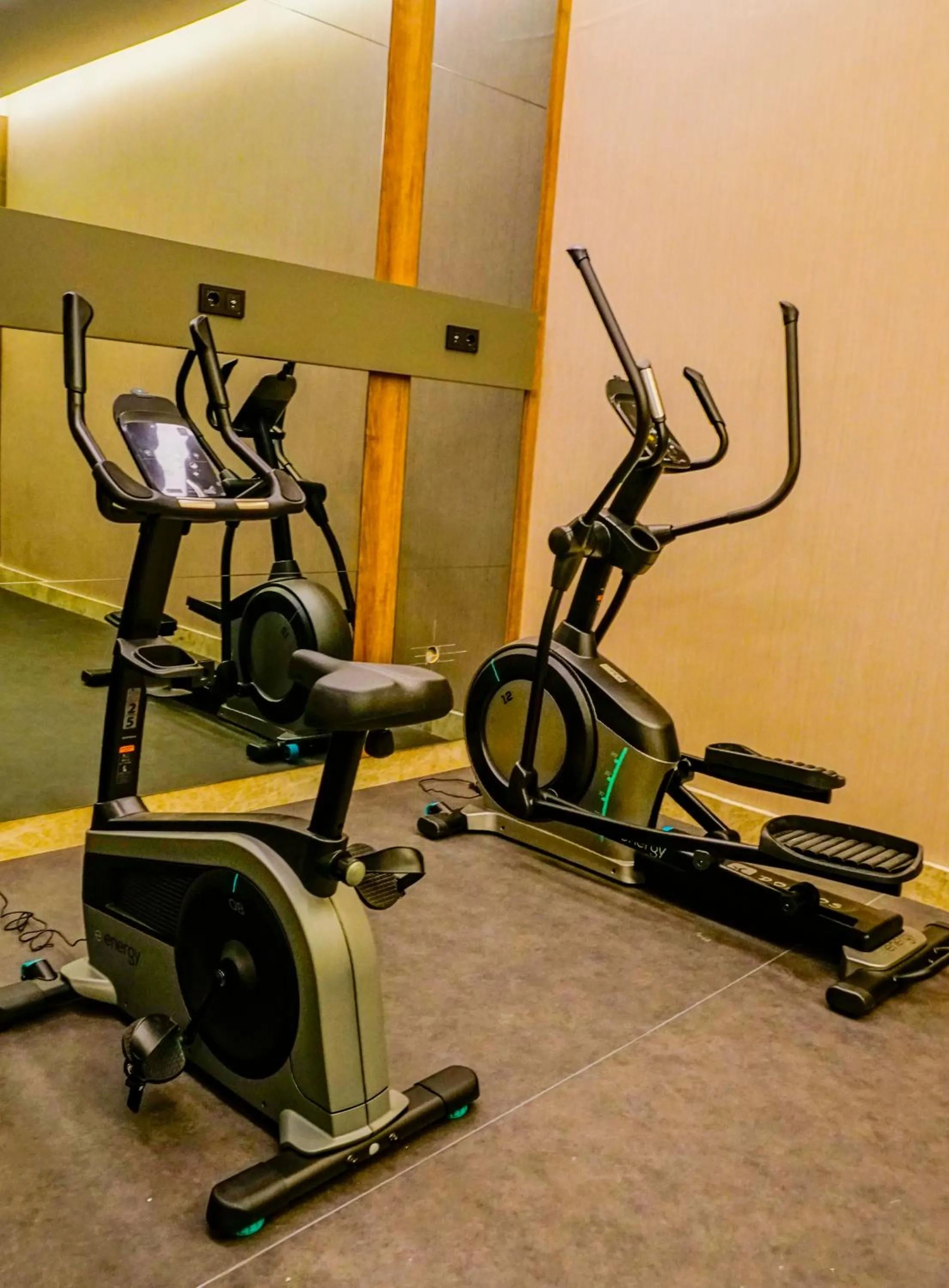 Fitness centre/facilities in Extenso Hotel