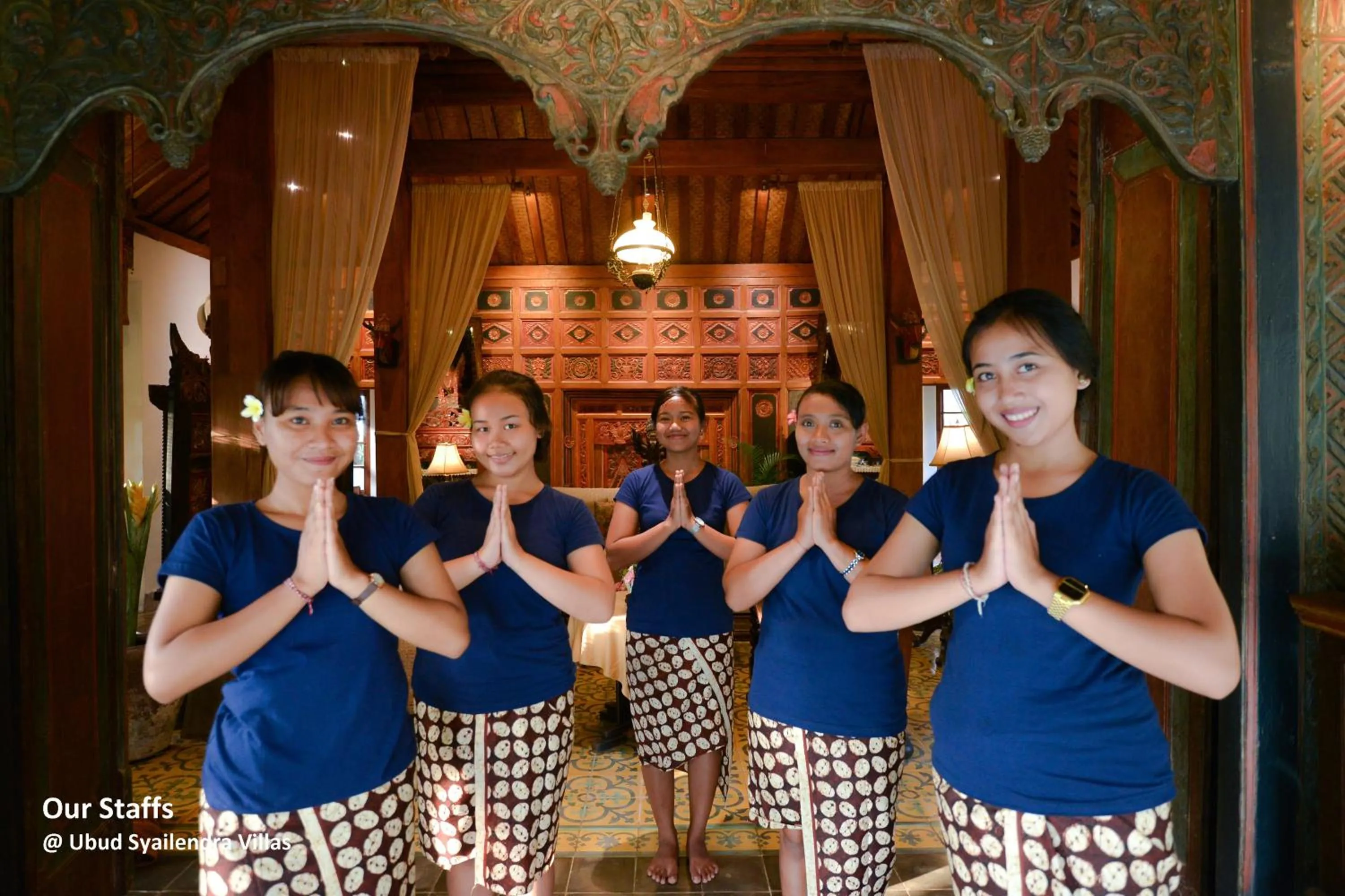 Staff in Ubud Syailendra Villas