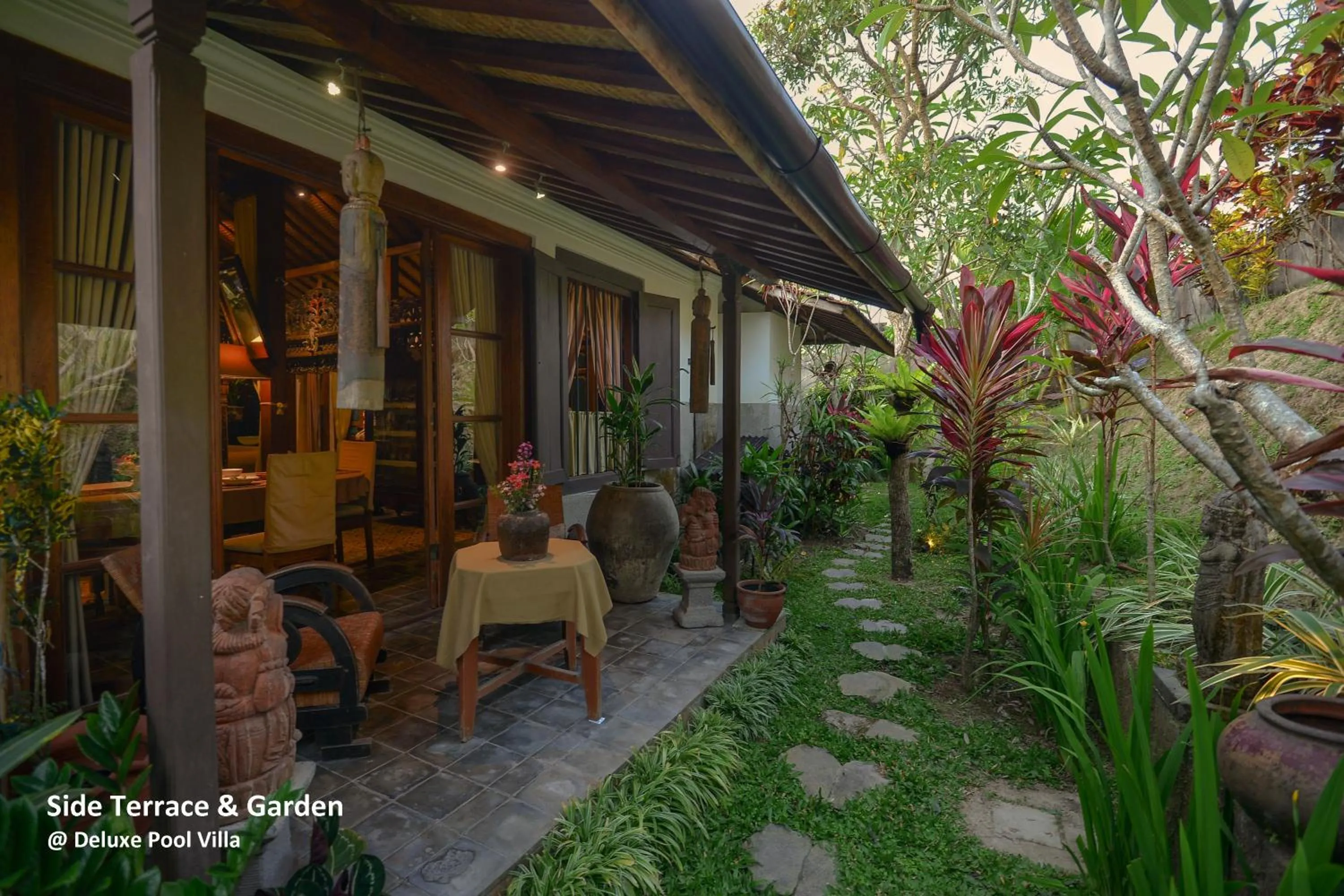 Patio in Ubud Syailendra Villas