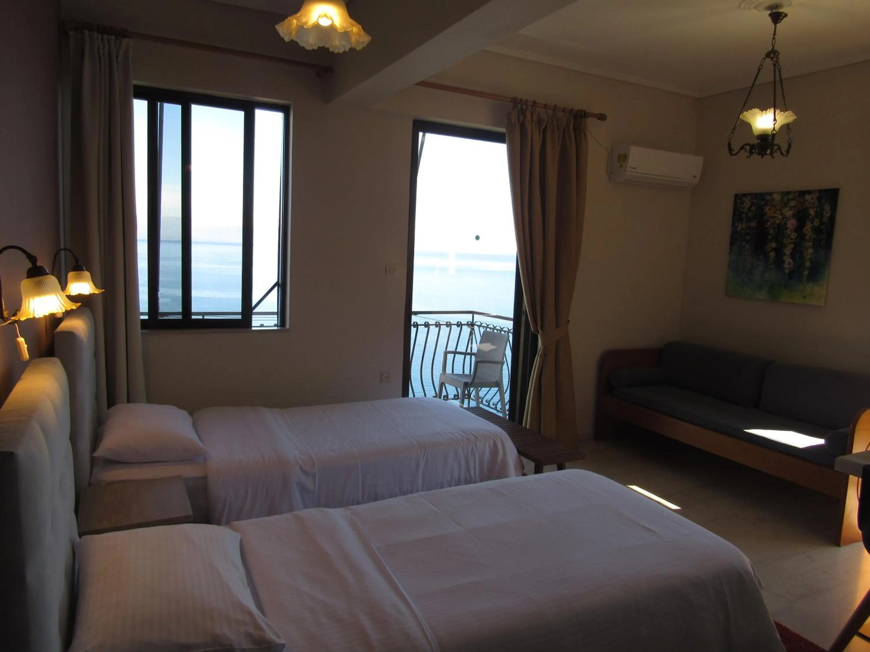 Bed in Kallisto studios