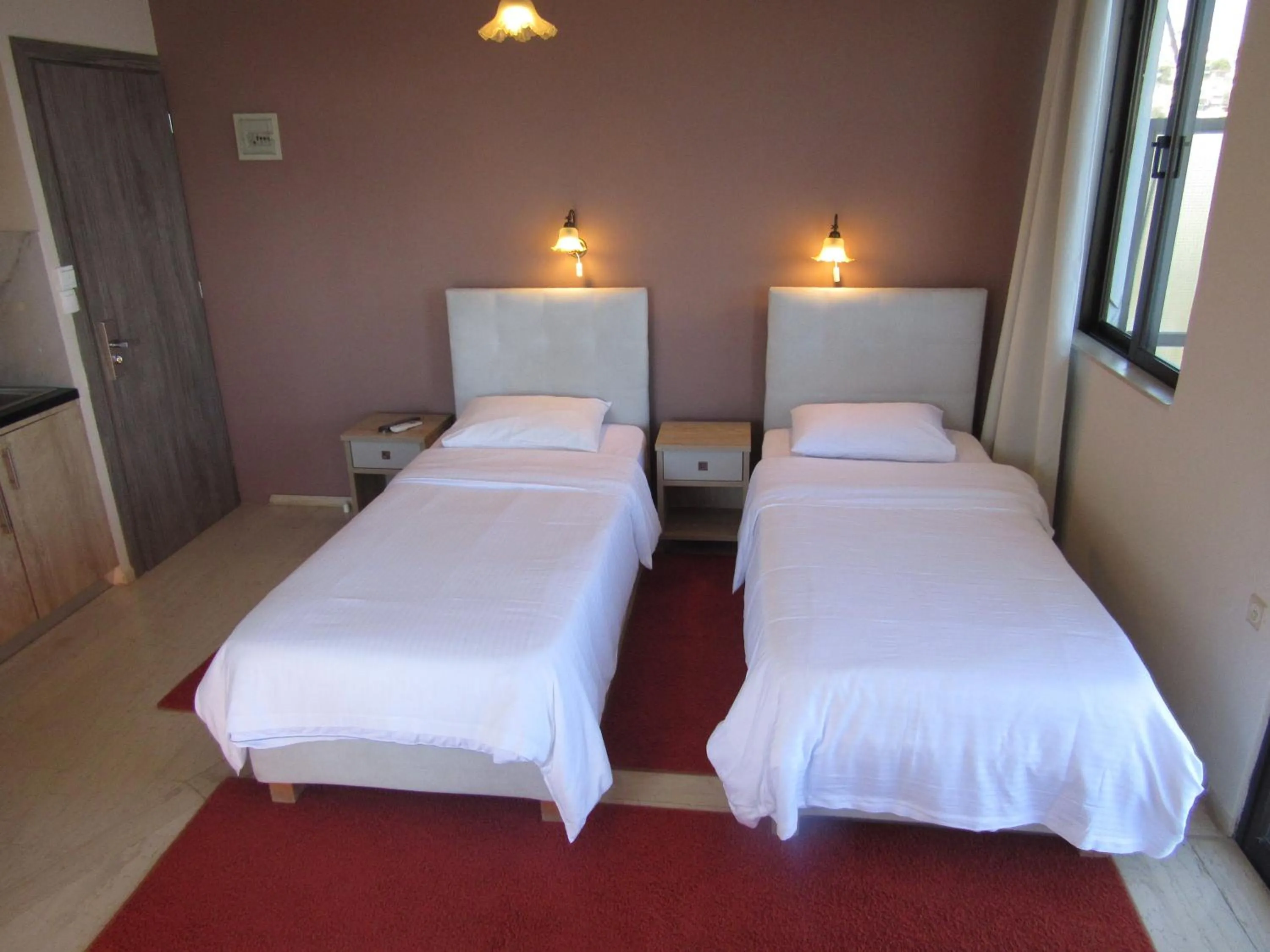 Bed in Kallisto studios