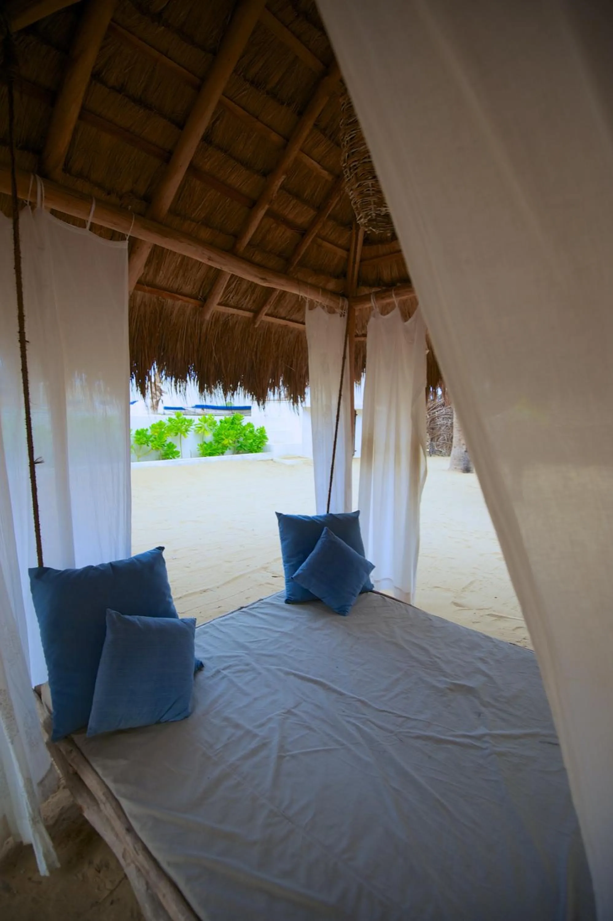 Bed in Dolphin Beach Resort