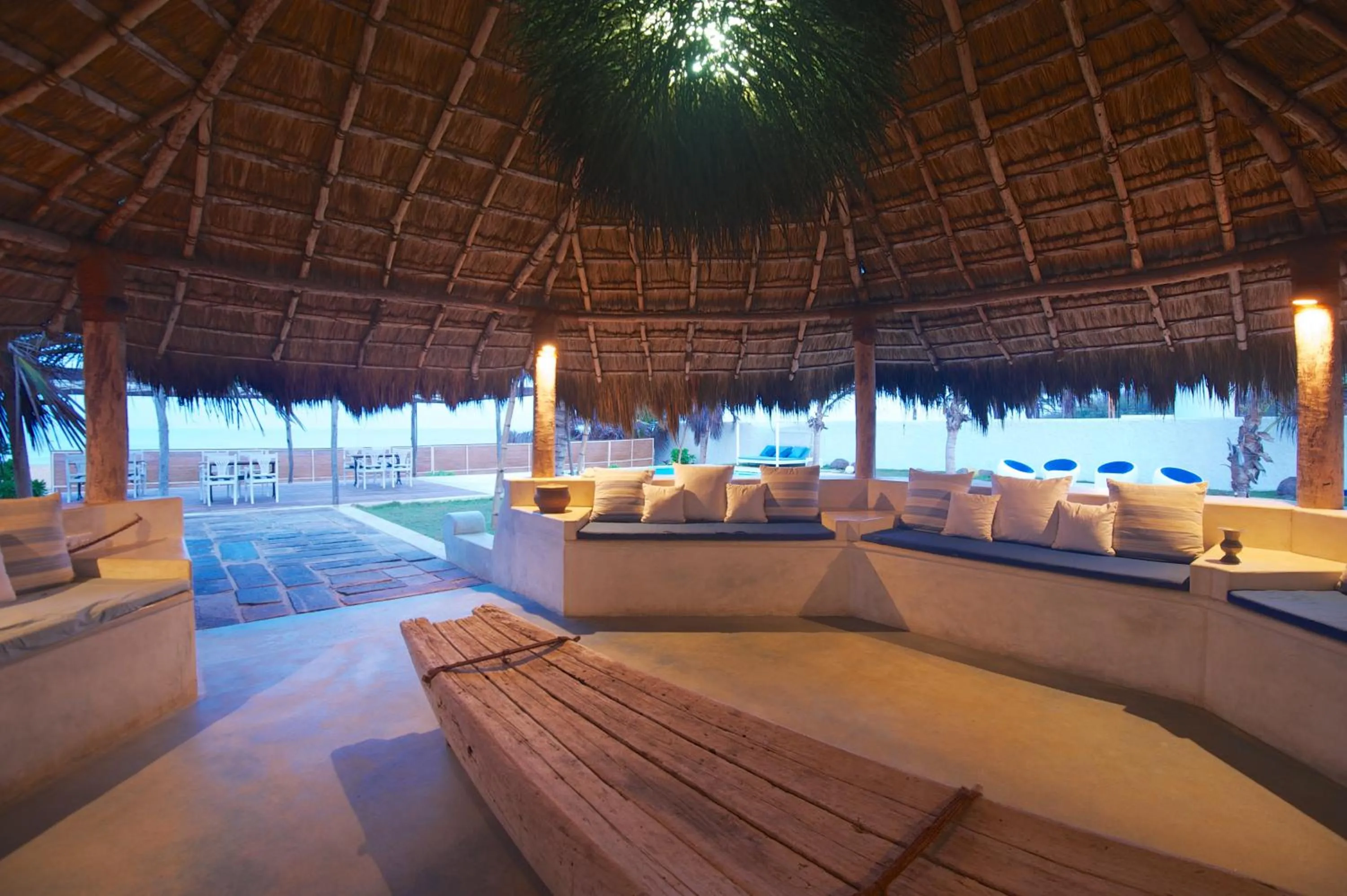 Patio in Dolphin Beach Resort