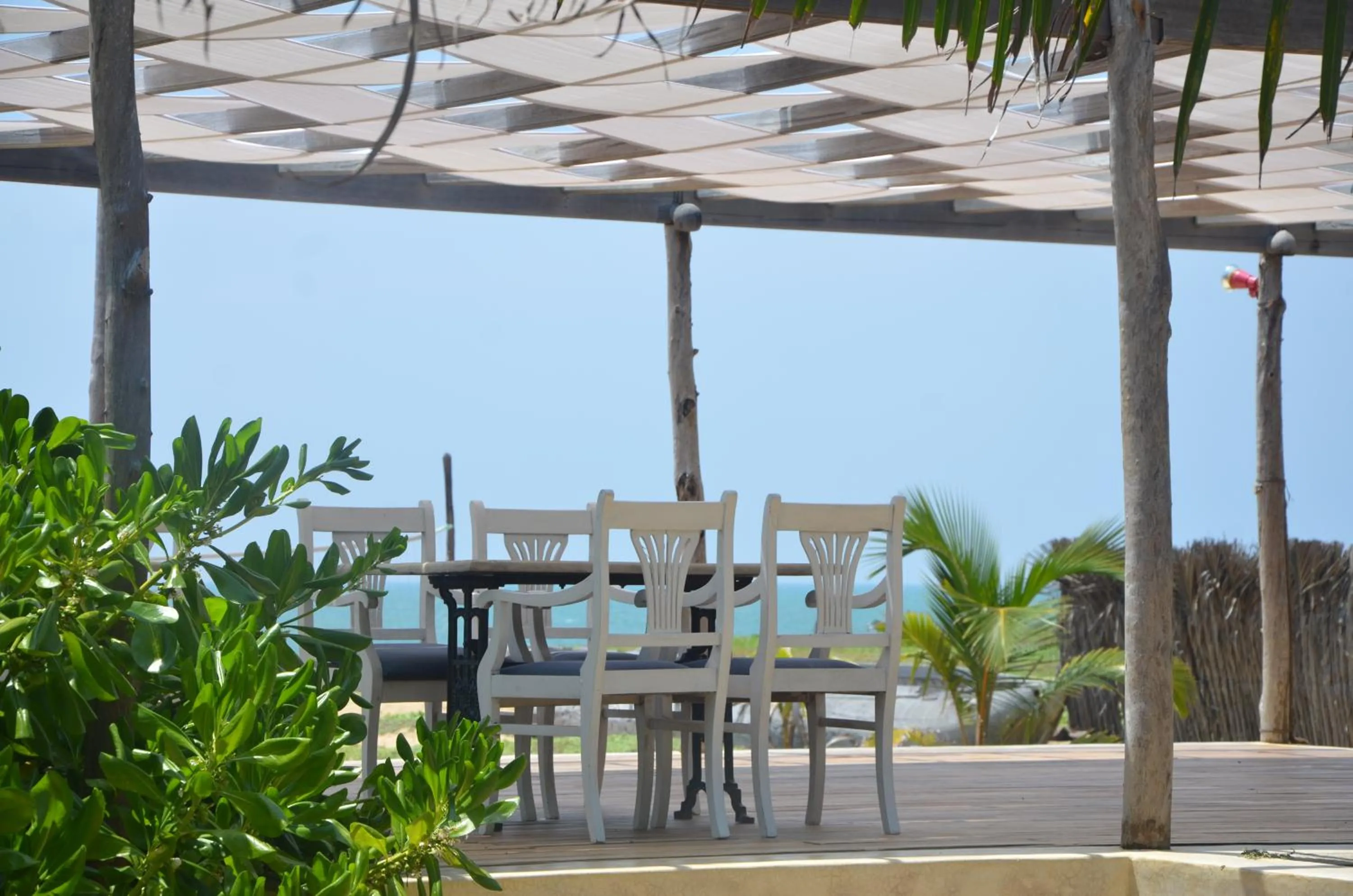 Patio in Dolphin Beach Resort