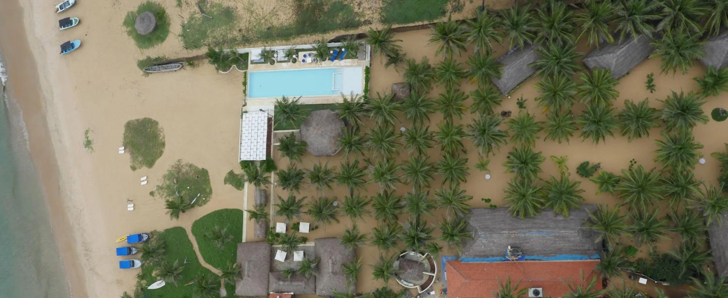 Bird's eye view in Dolphin Beach Resort