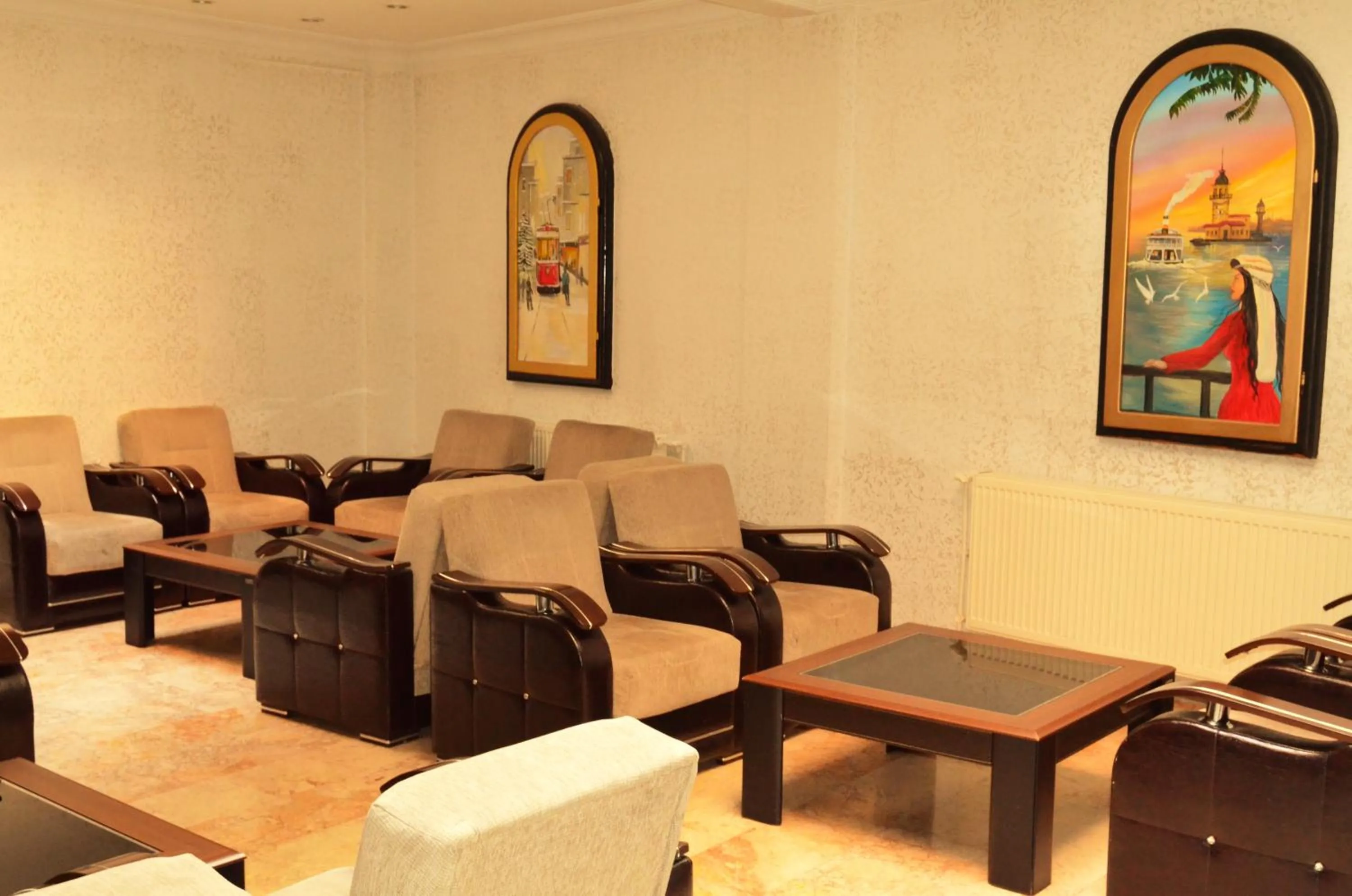 Lobby or reception in Hotel Yonca