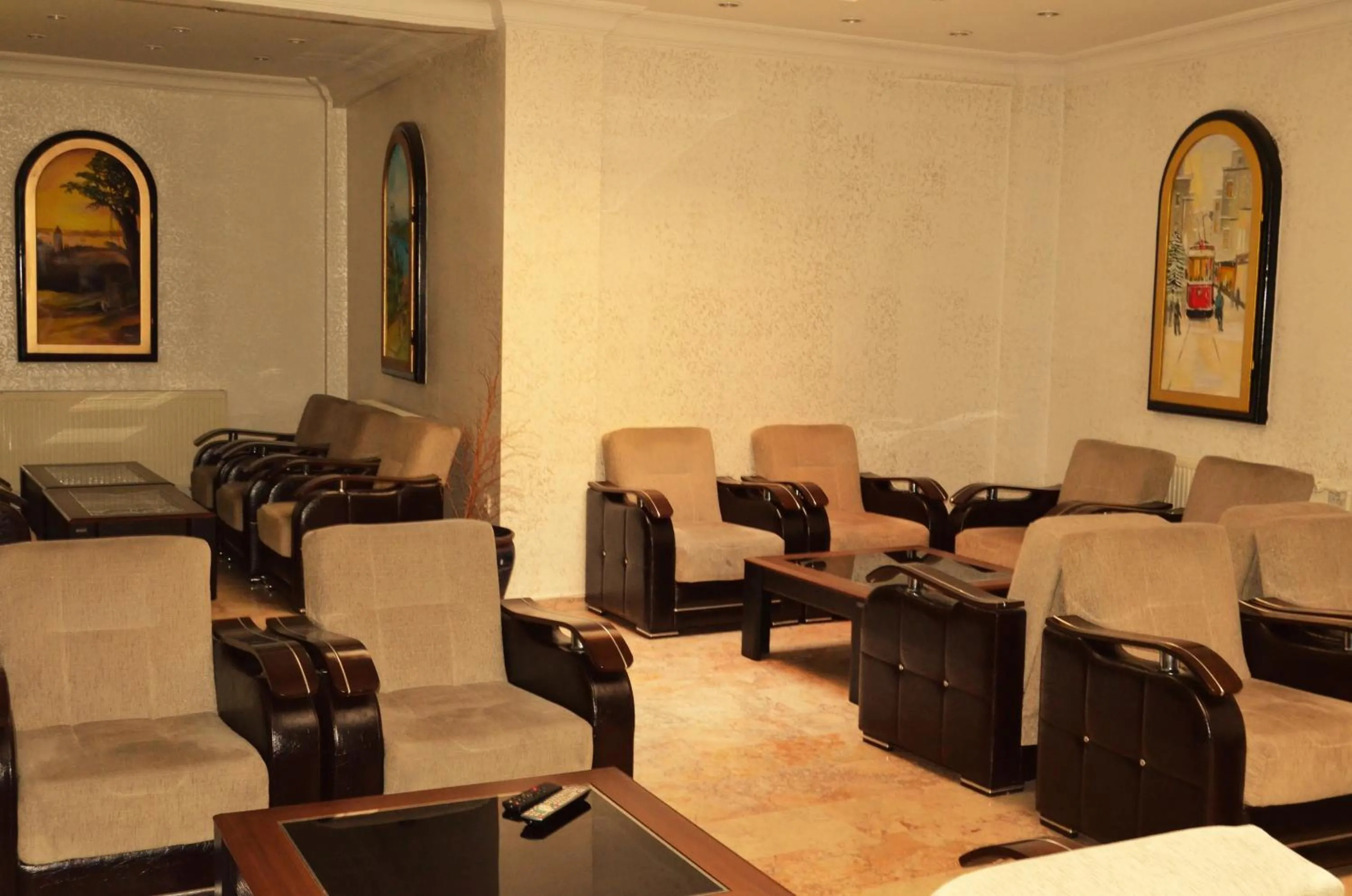 Lobby or reception in Hotel Yonca