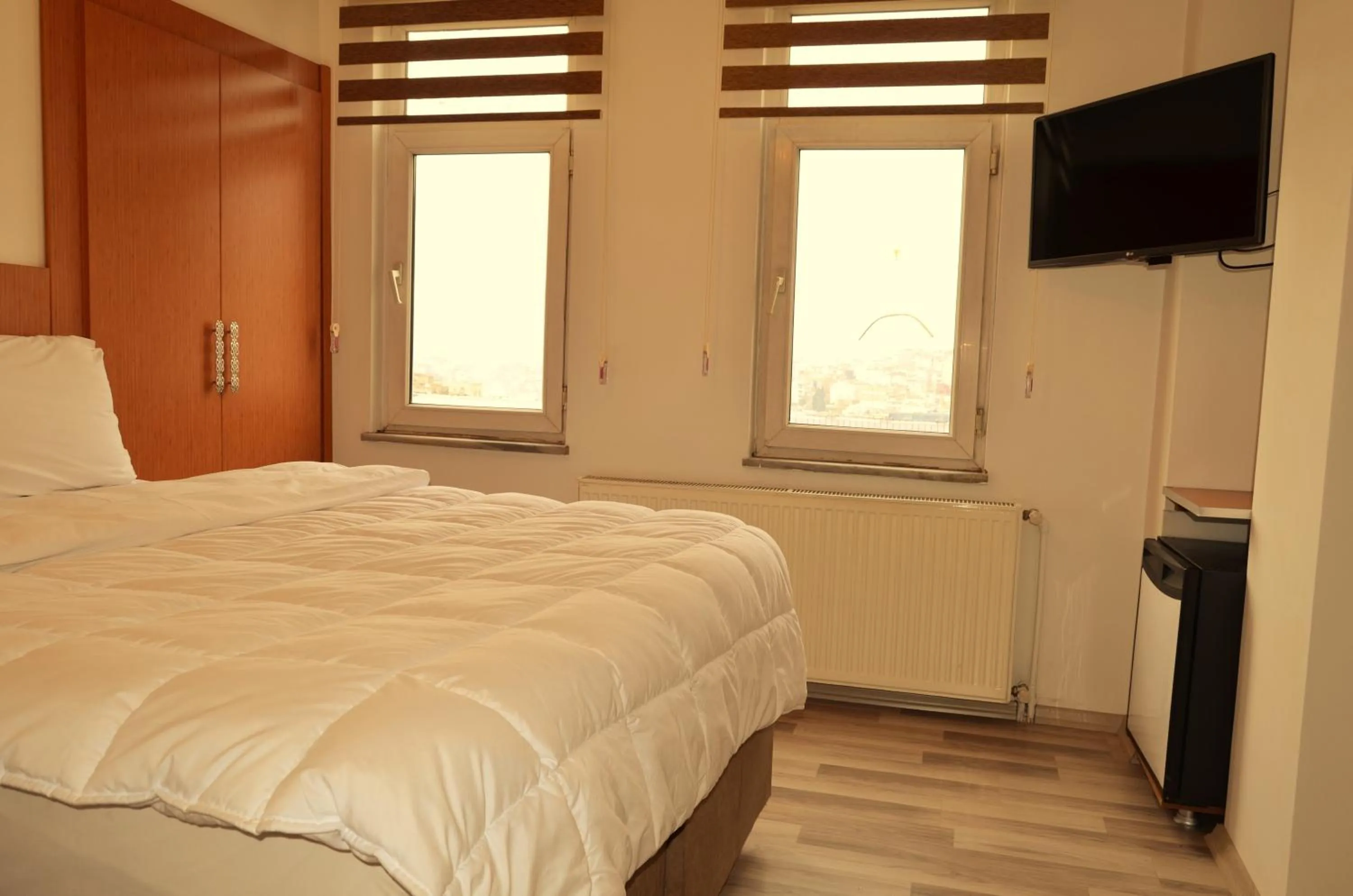 Decorative detail, Bed in Hotel Yonca