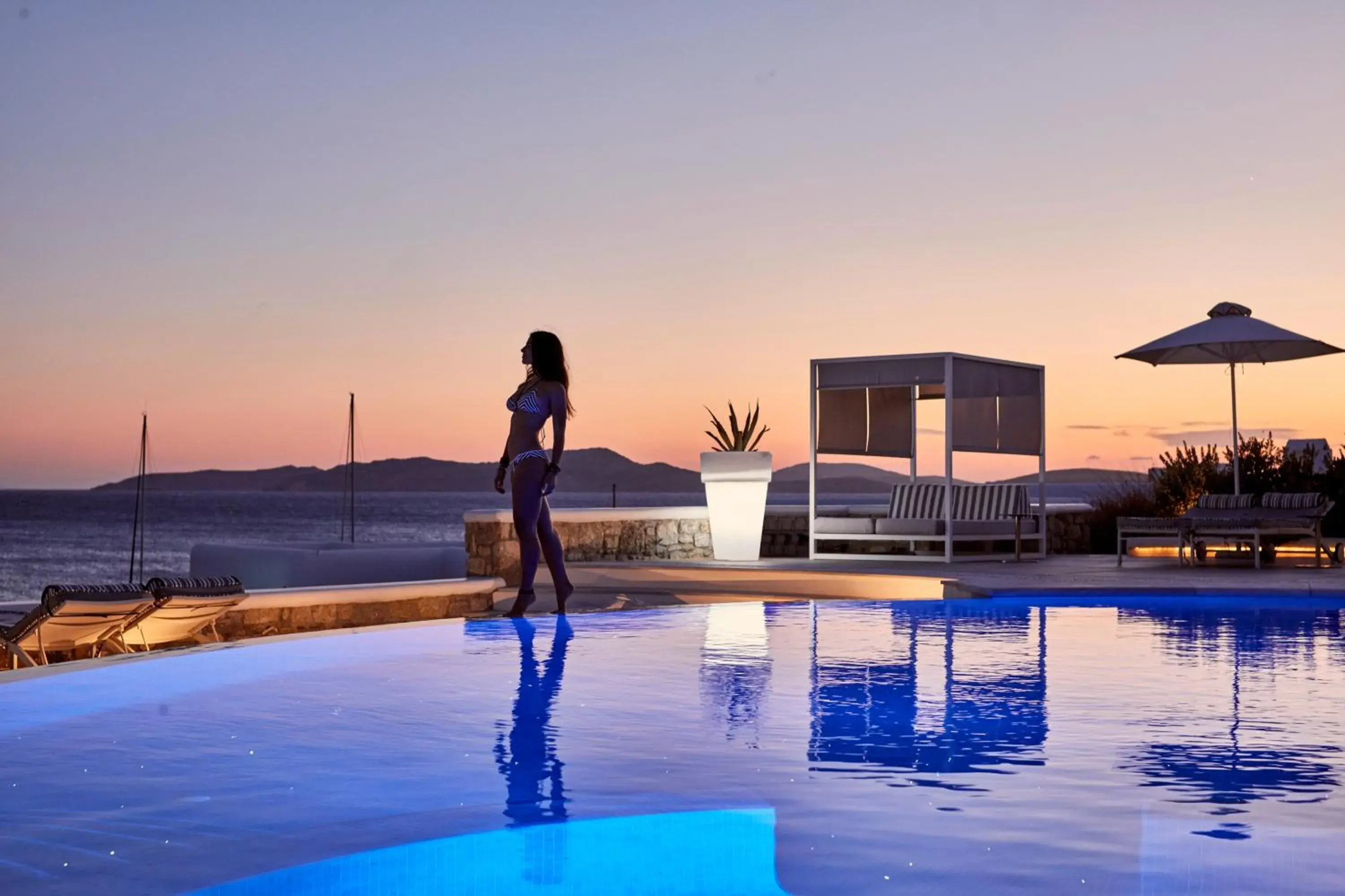 Swimming pool in DeLight Boutique Hotel - Small Luxury Hotels of the World Swimming pool in DeLight Boutique Hotel - Small Luxury Hotels of the World