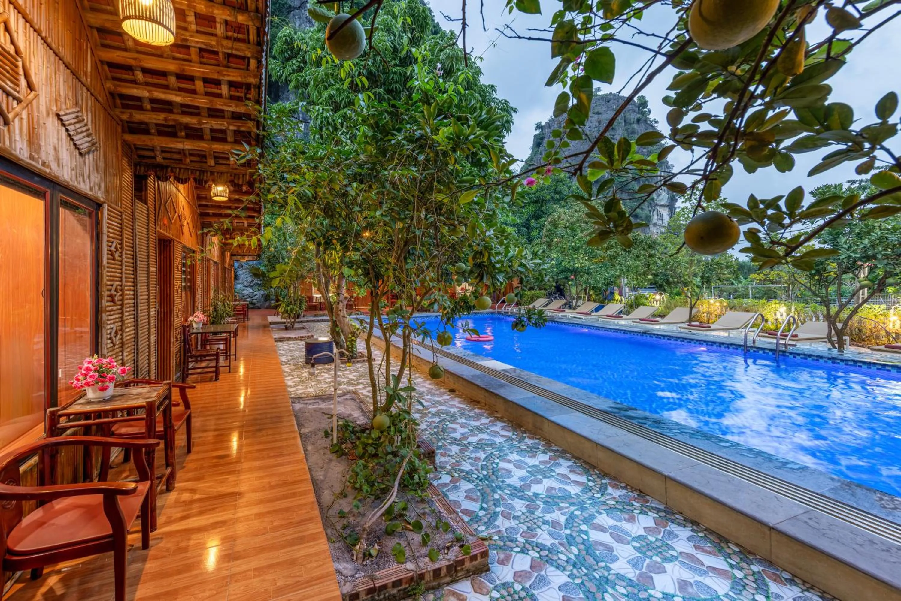 Patio in Eco Field Nest Tam Coc