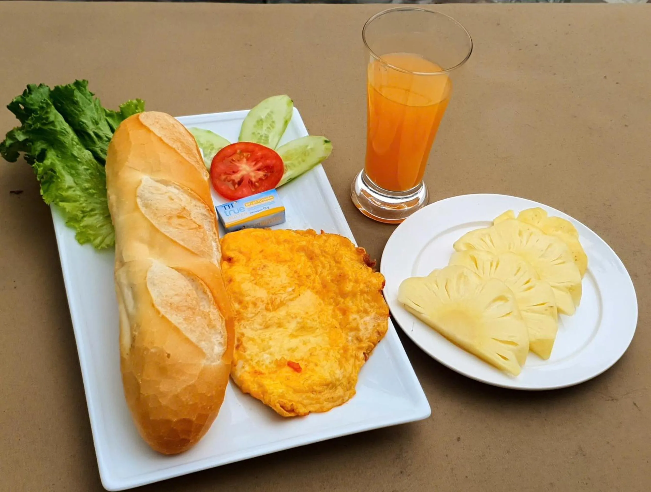 Breakfast in Tam Coc Eco Field Nest By ANMS GROUP