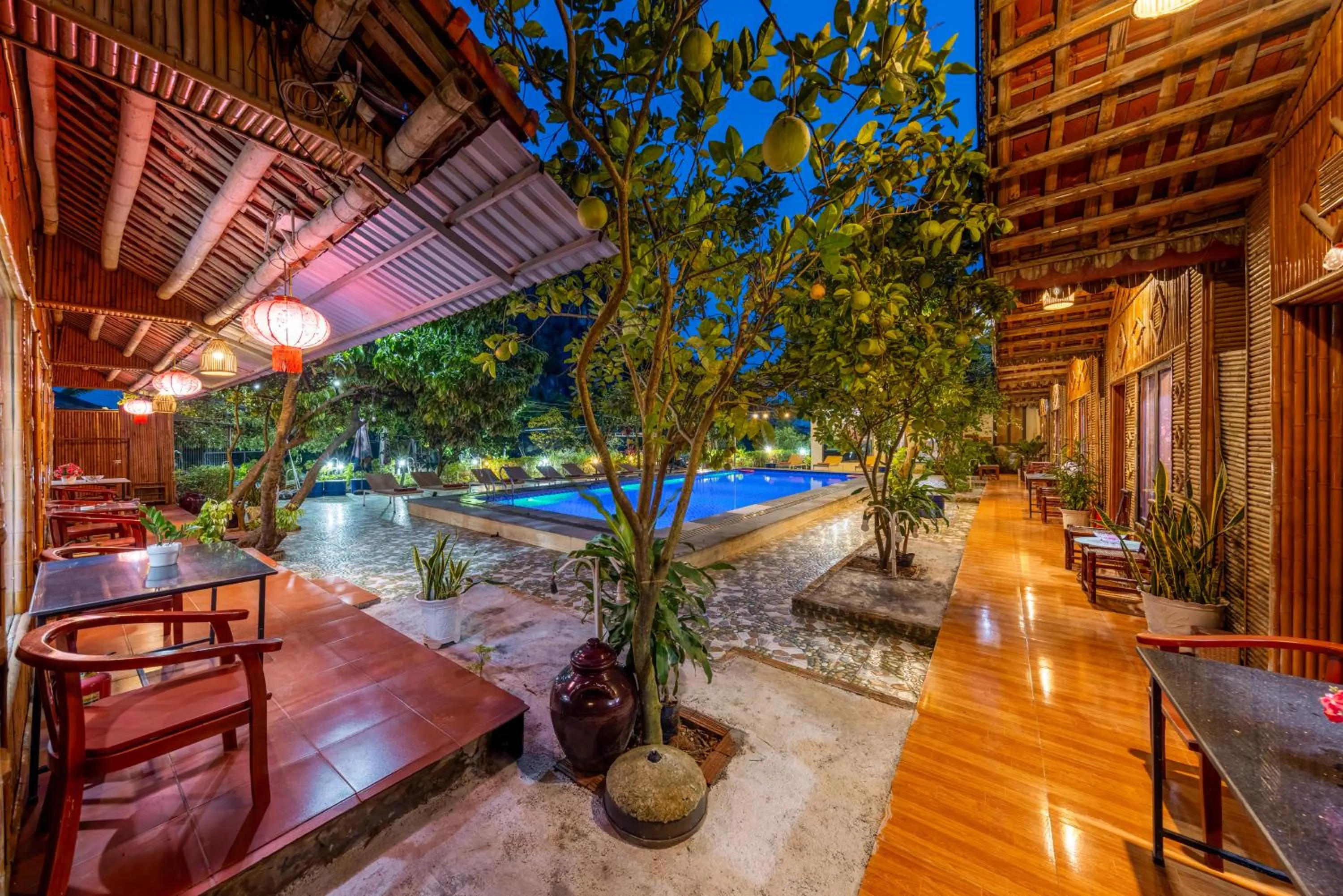 Patio in Eco Field Nest Tam Coc