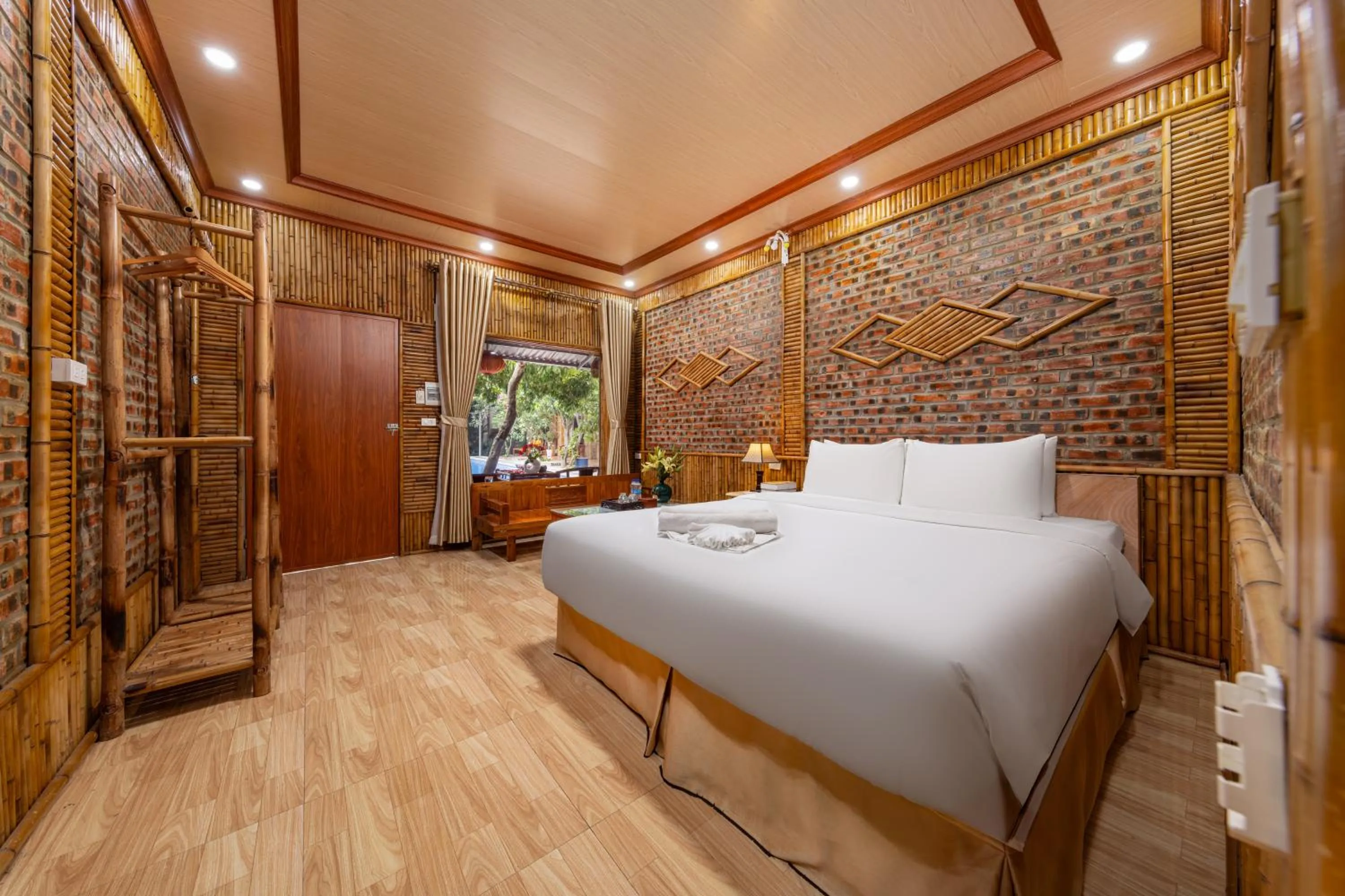 Bed in Eco Field Nest Tam Coc