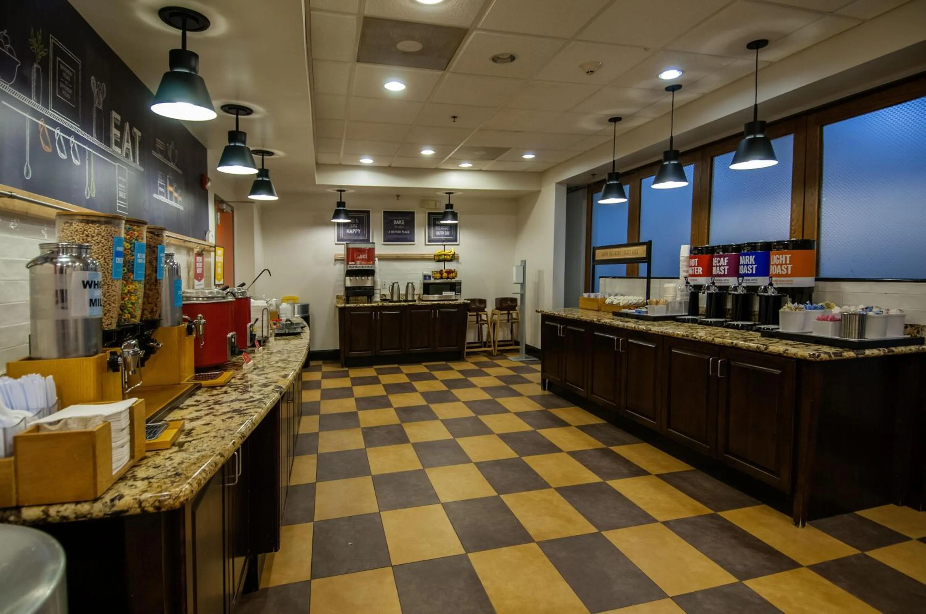 Breakfast in Hampton Inn West Monroe