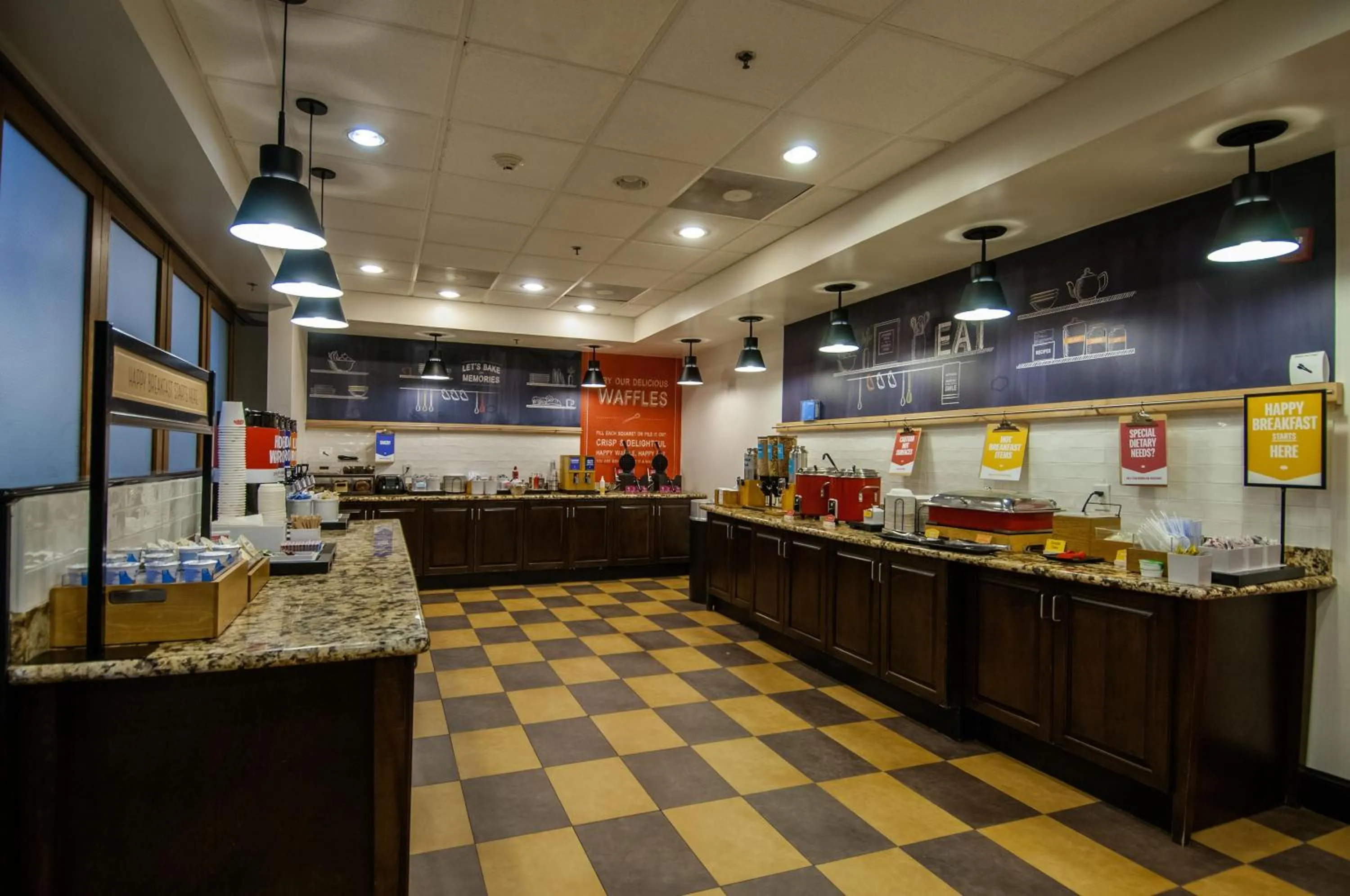 Breakfast in Hampton Inn West Monroe