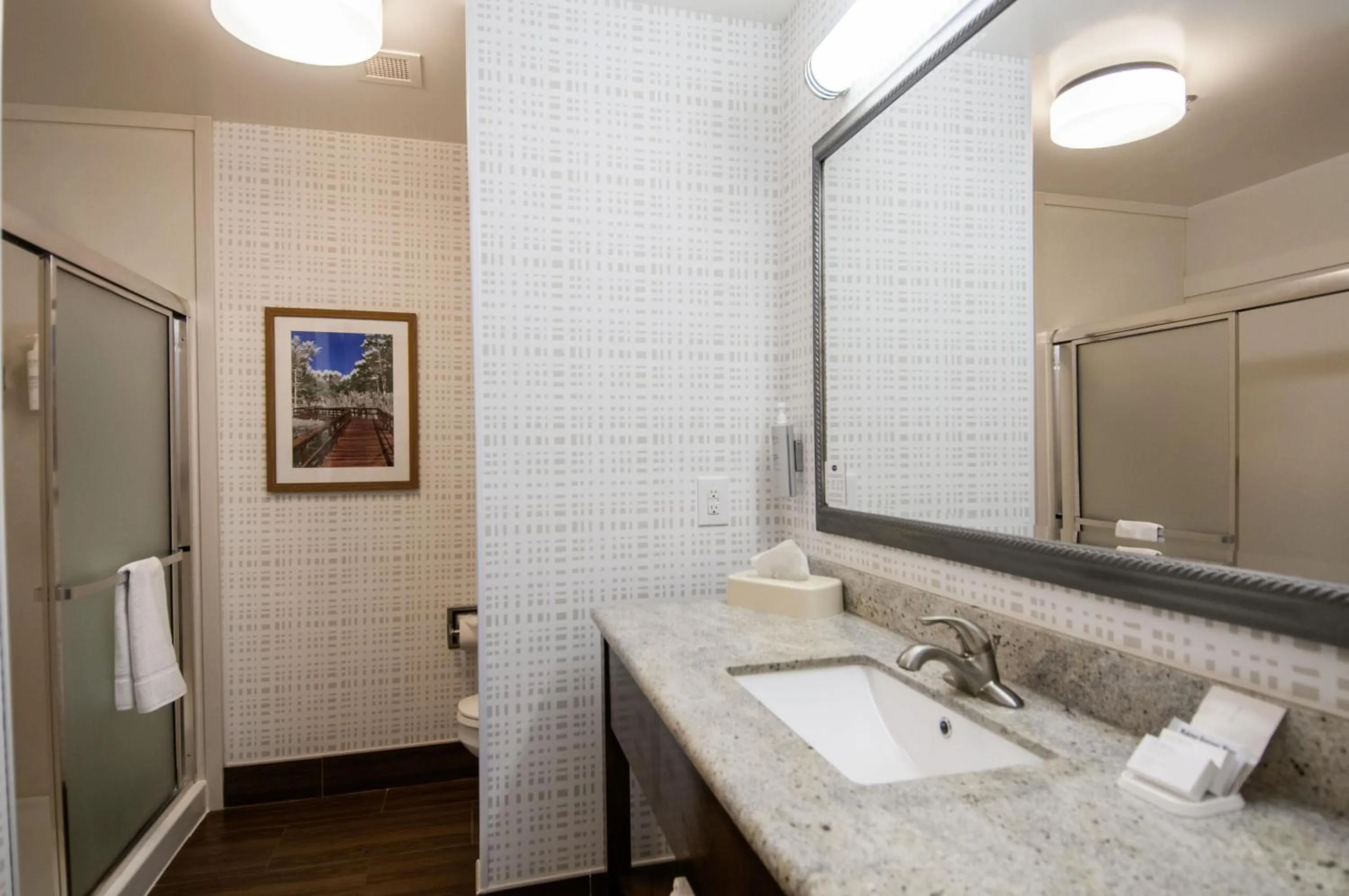 Bathroom in Hampton Inn West Monroe