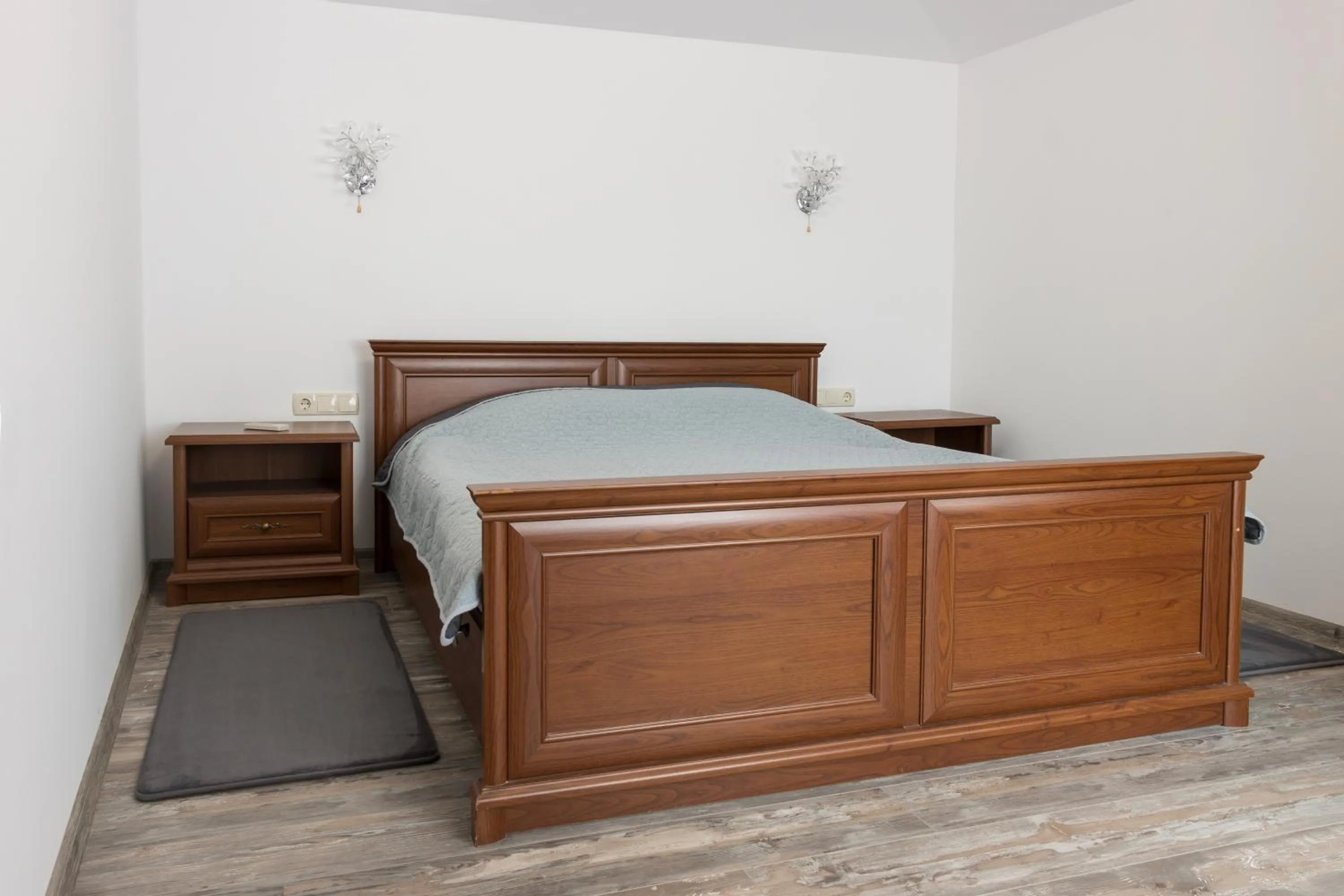 Bedroom, Bed in Apartments Nasini by Flat Mаnager