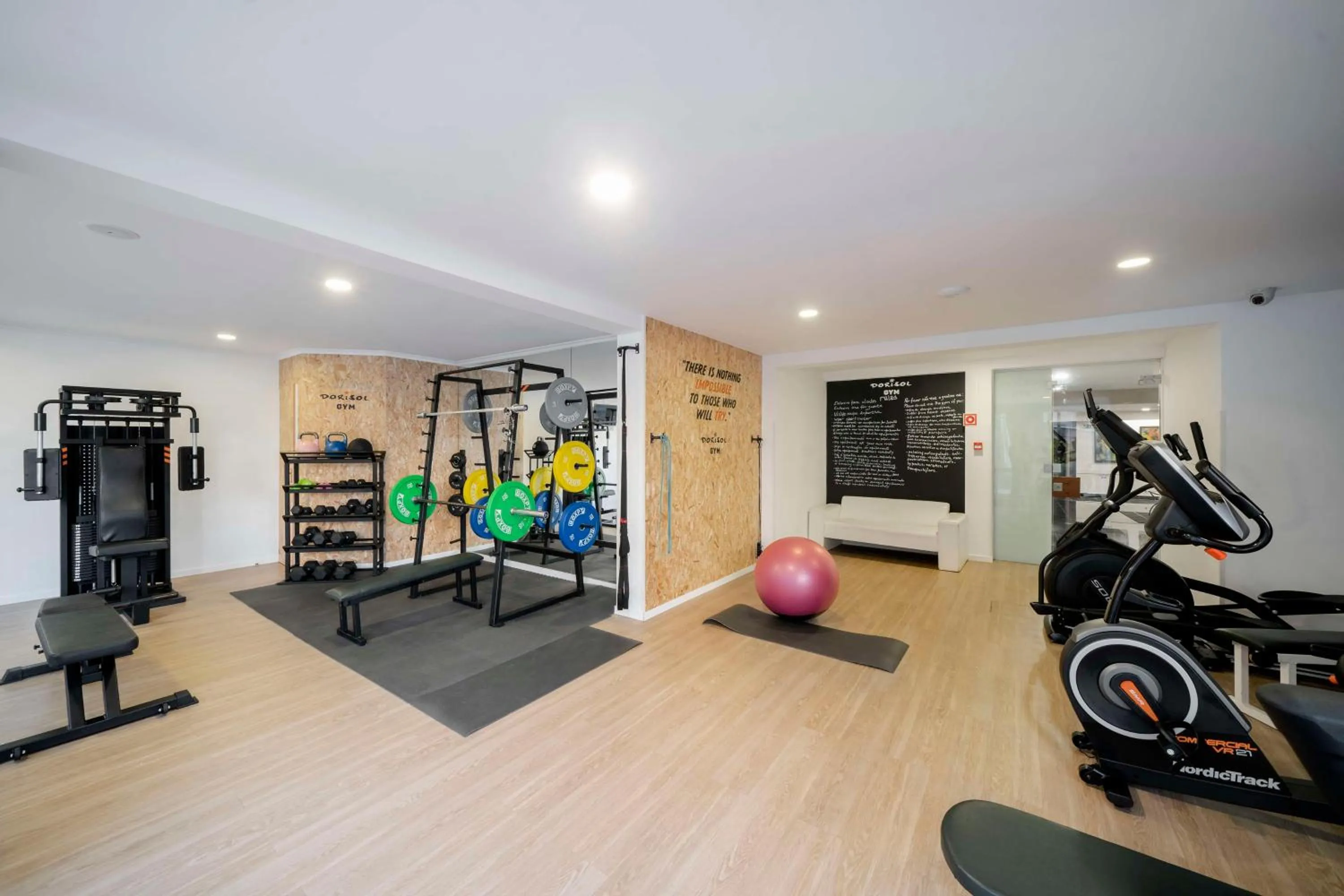 Fitness centre/facilities in Dorisol Mimosa Studio Hotel