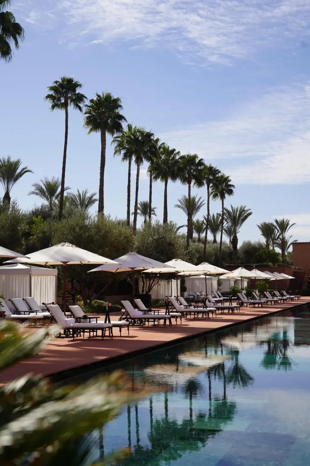 Pool view in Selman Marrakech Pool view in Selman Marrakech