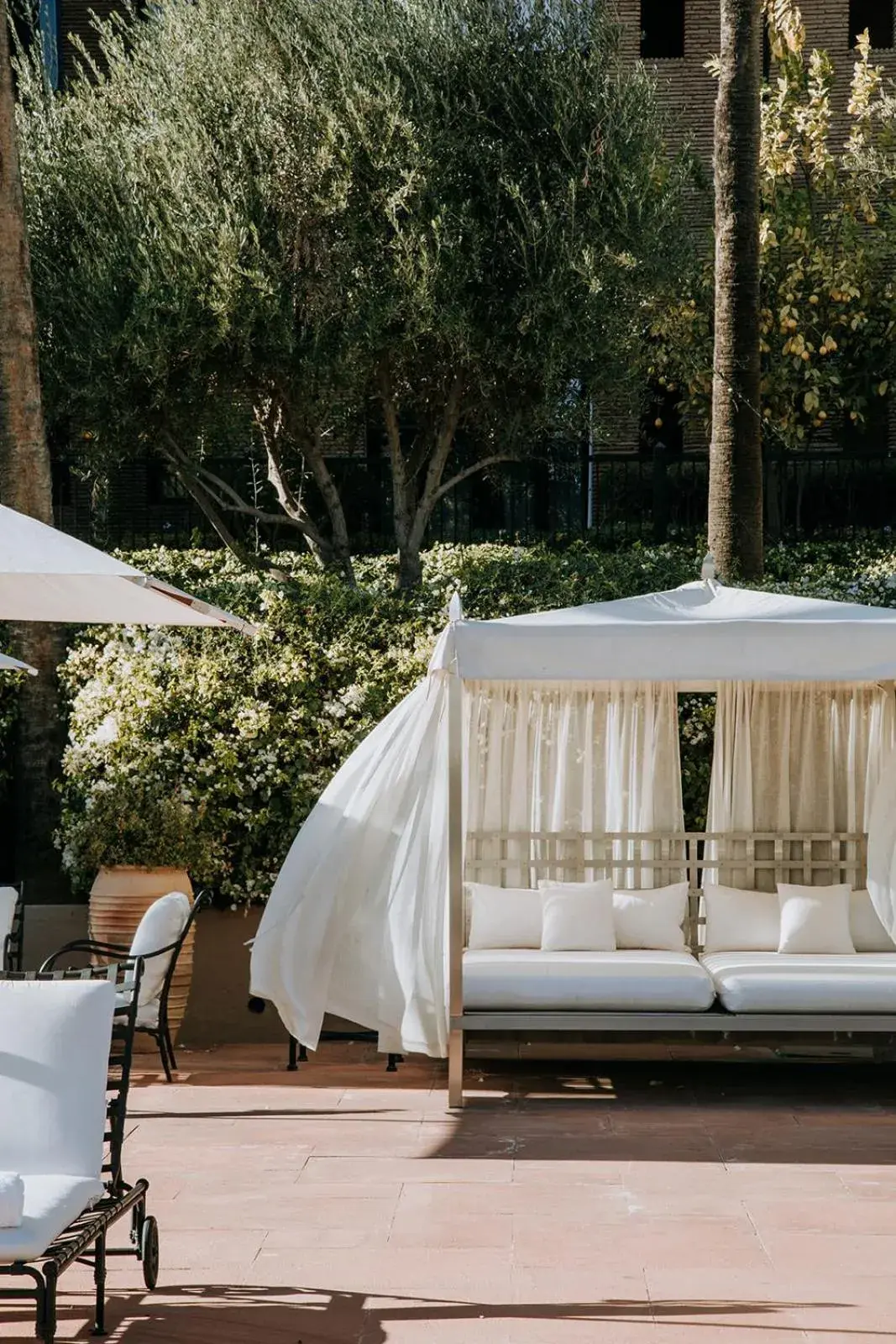 Pool view in Selman Marrakech Pool view in Selman Marrakech