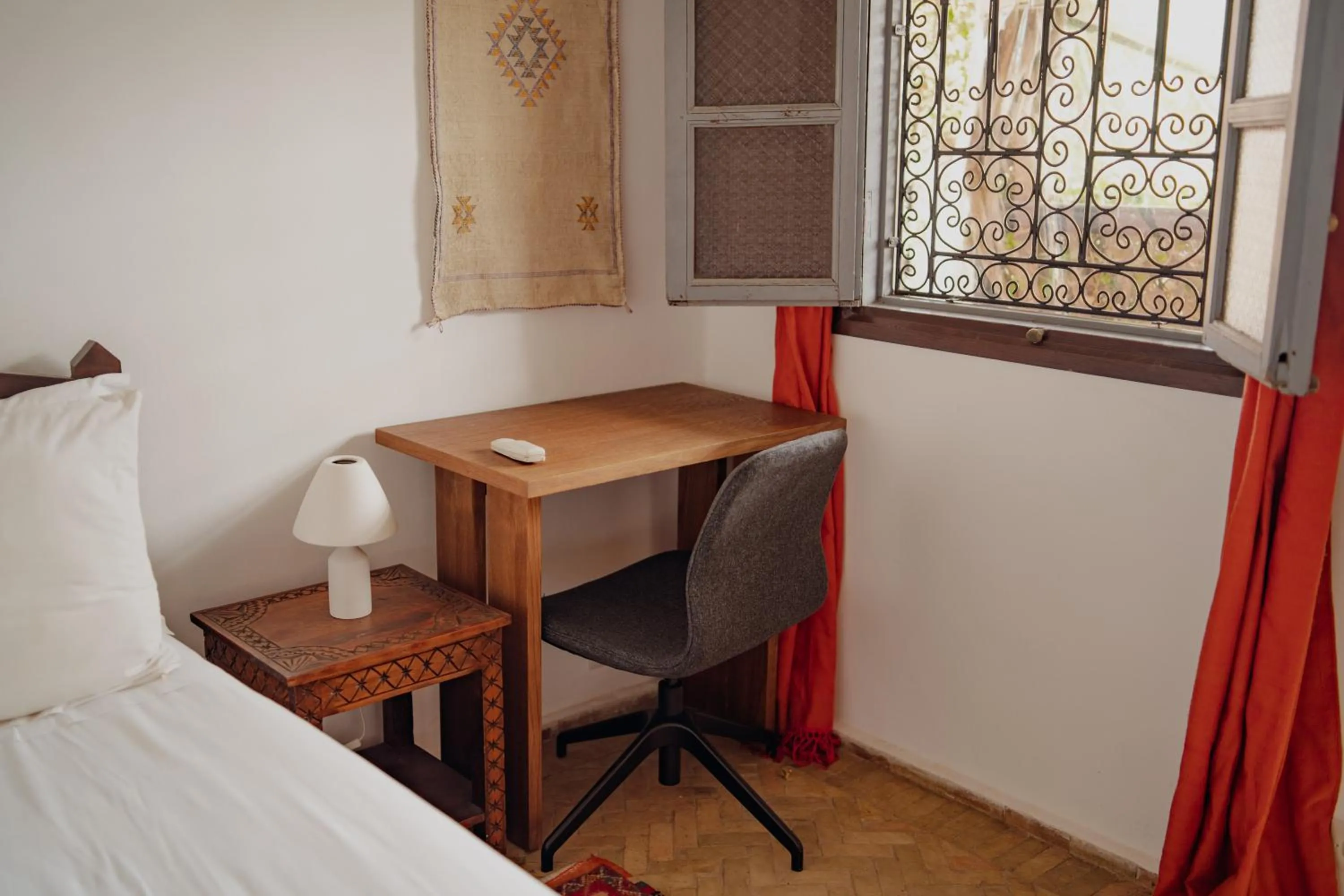 Bed in Outsite Marrakesh