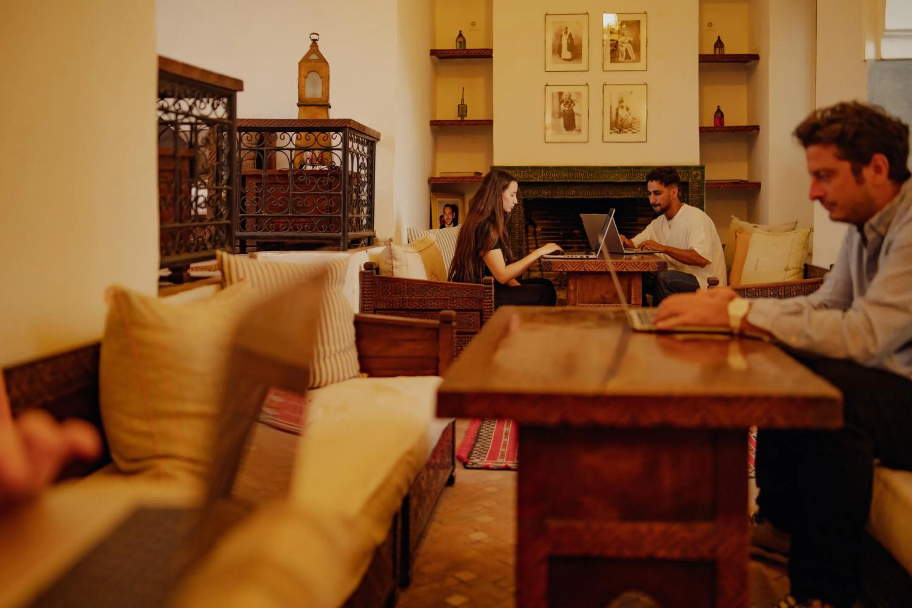 Living room in Outsite Marrakesh